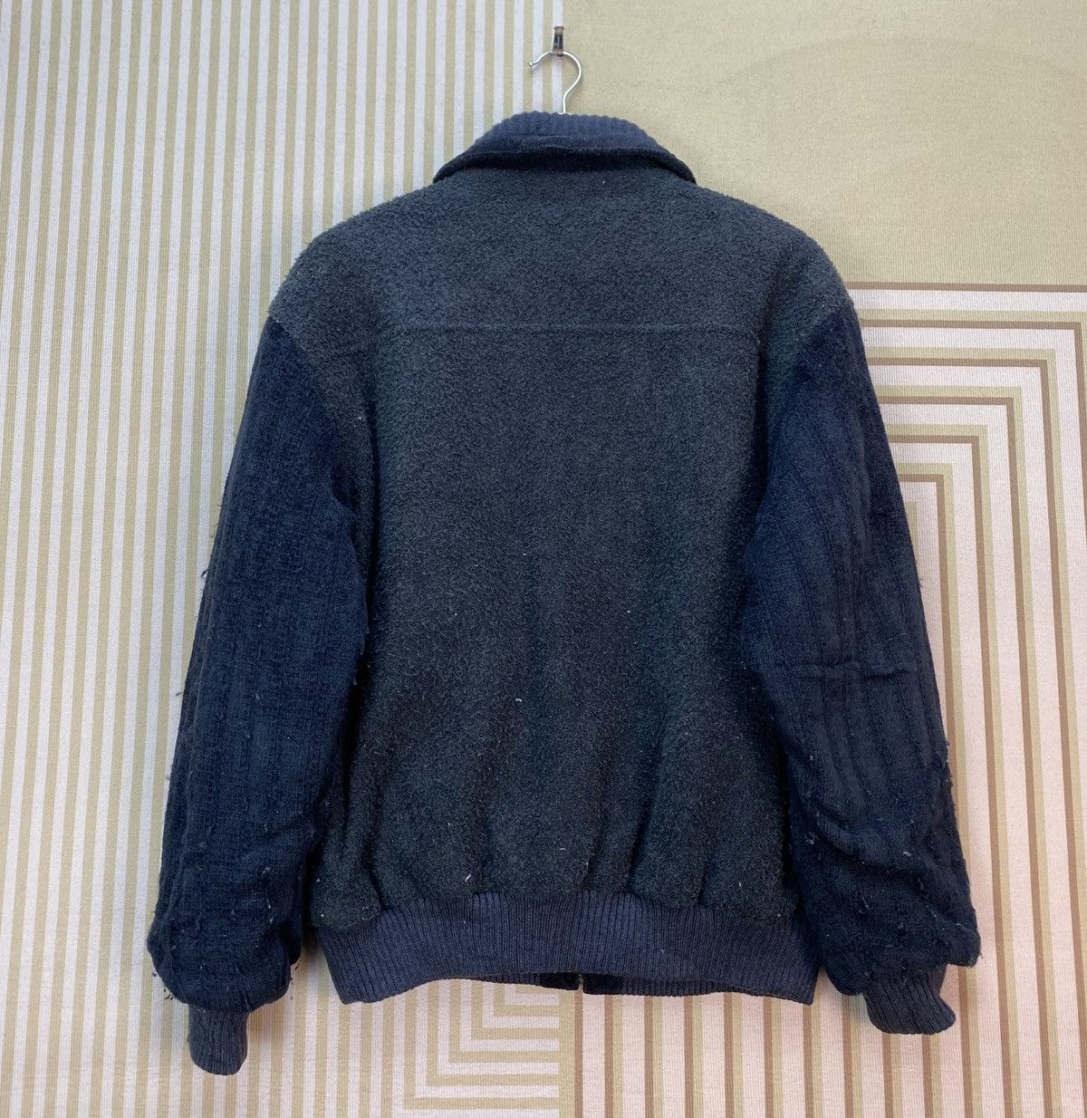 Coogi 🫶Coogi Inspired Vintage VARIy DAILY Knit Bomber Zipup Jacket Size US M / EU 48-50 / 2 - 2 Thumbnail