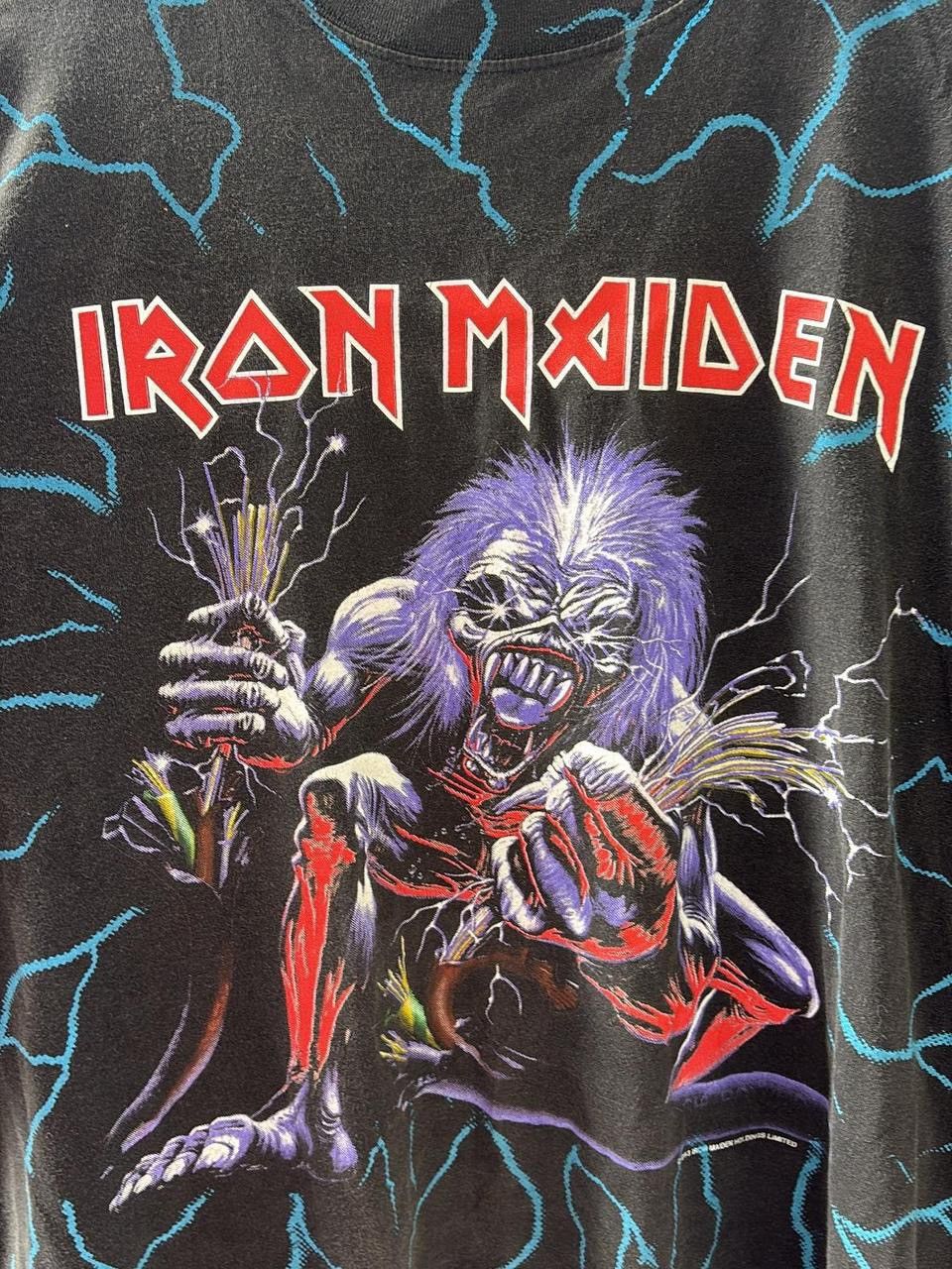 Iron Maiden 1993 Iron Maiden Tee Size US XL / EU 56 / 4 - 3 Thumbnail