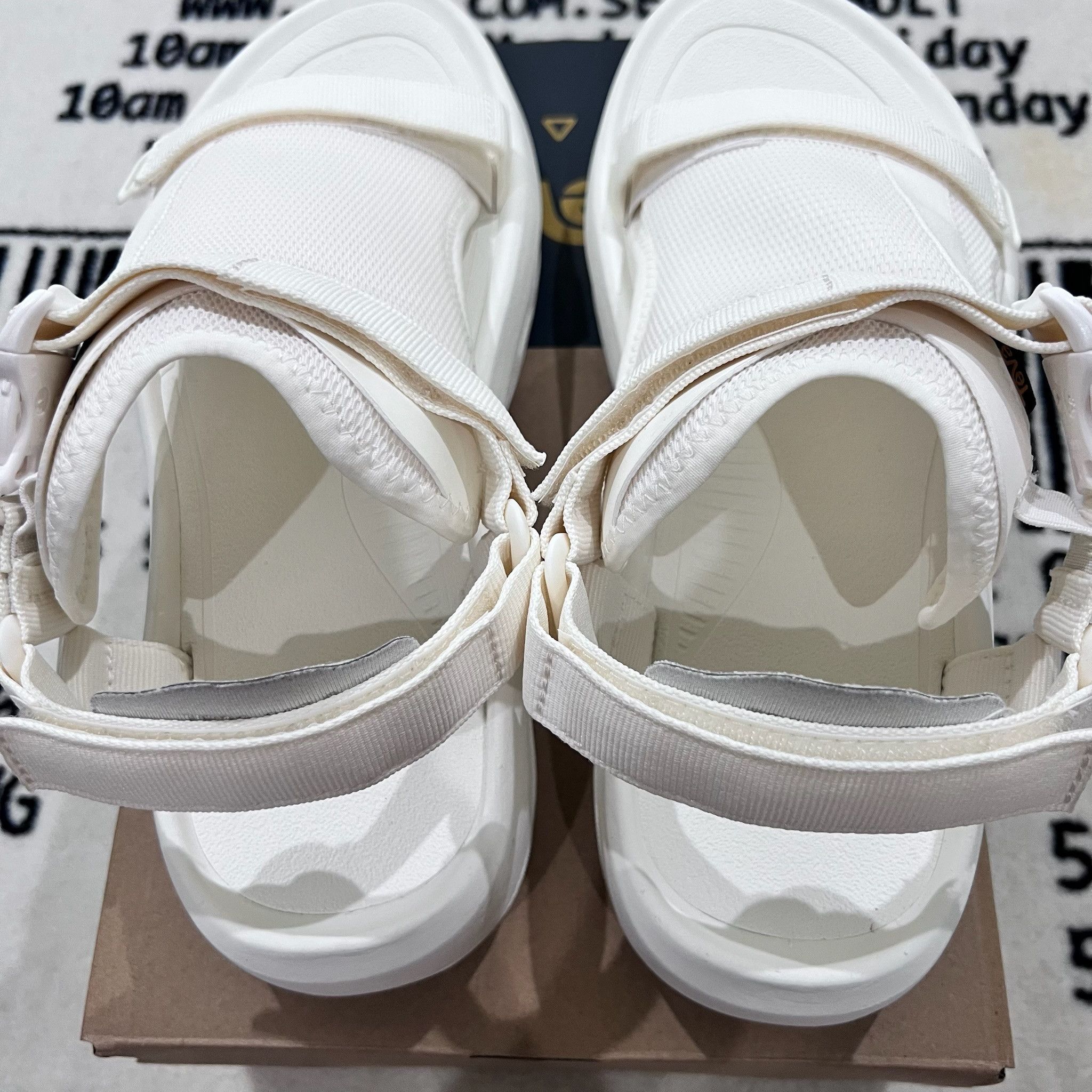 Teva Teva Hurricane XLT Ampsole Volt Wedge Sandal - White Size US 11 / EU 44 - 6 Thumbnail