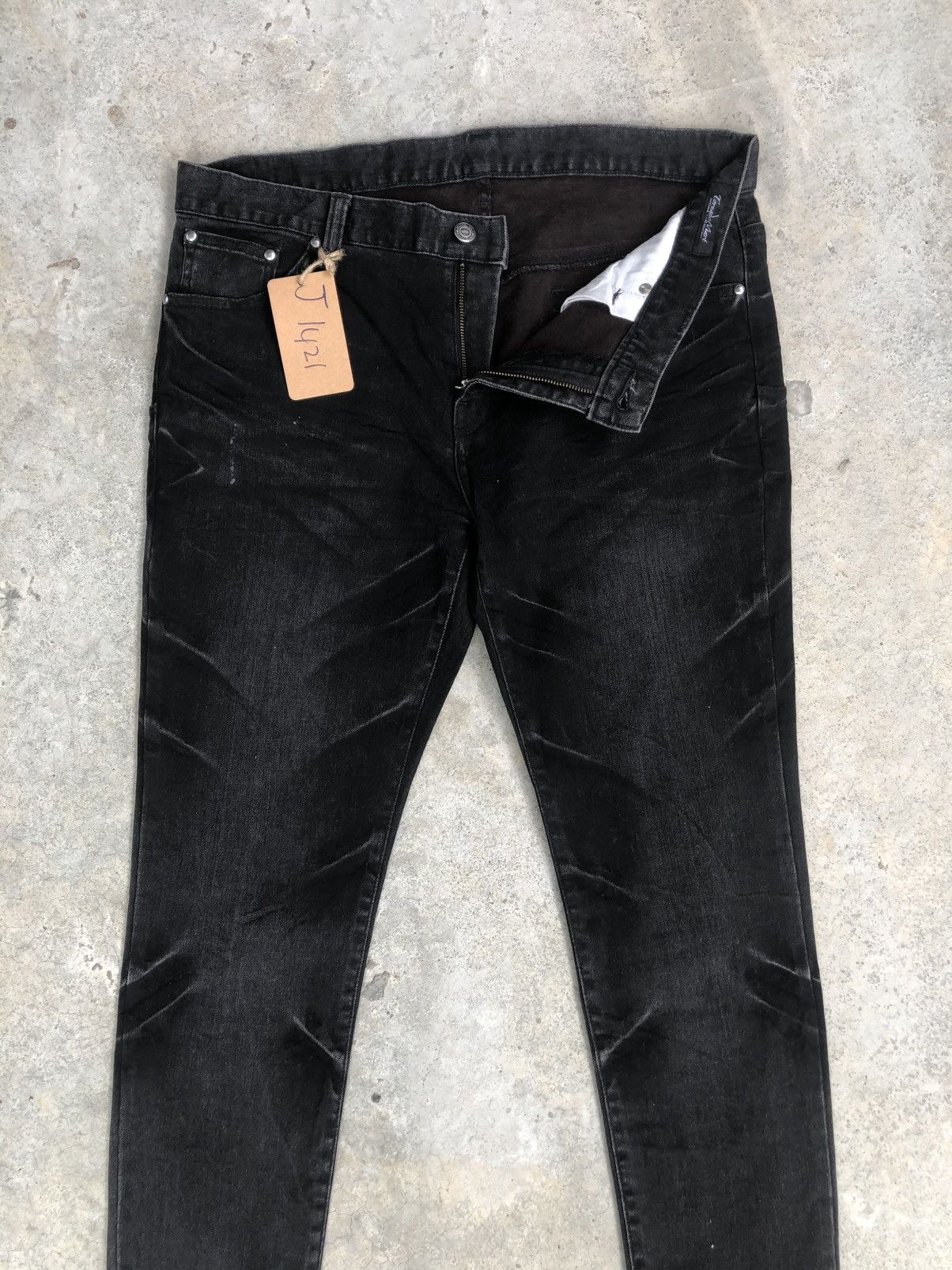 Tornado Mart Tornado Mart Distressed Skinny Jeans Size US 34 / EU 50 - 3 Thumbnail