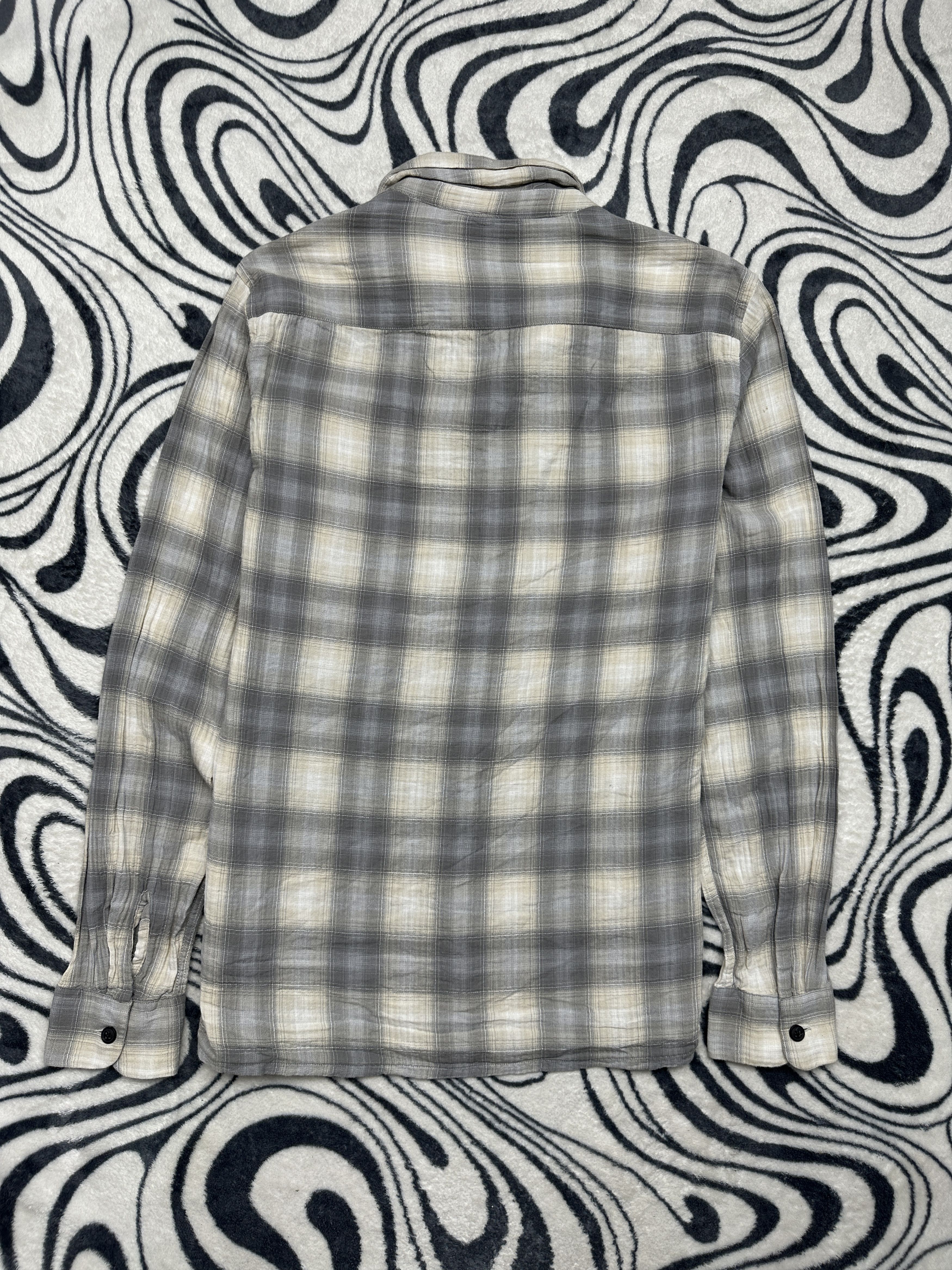 Allsaints Allsaints Halleck Mens Flannel Plaid Shirt Travis style Size US M / EU 48-50 / 2 - 5 Thumbnail
