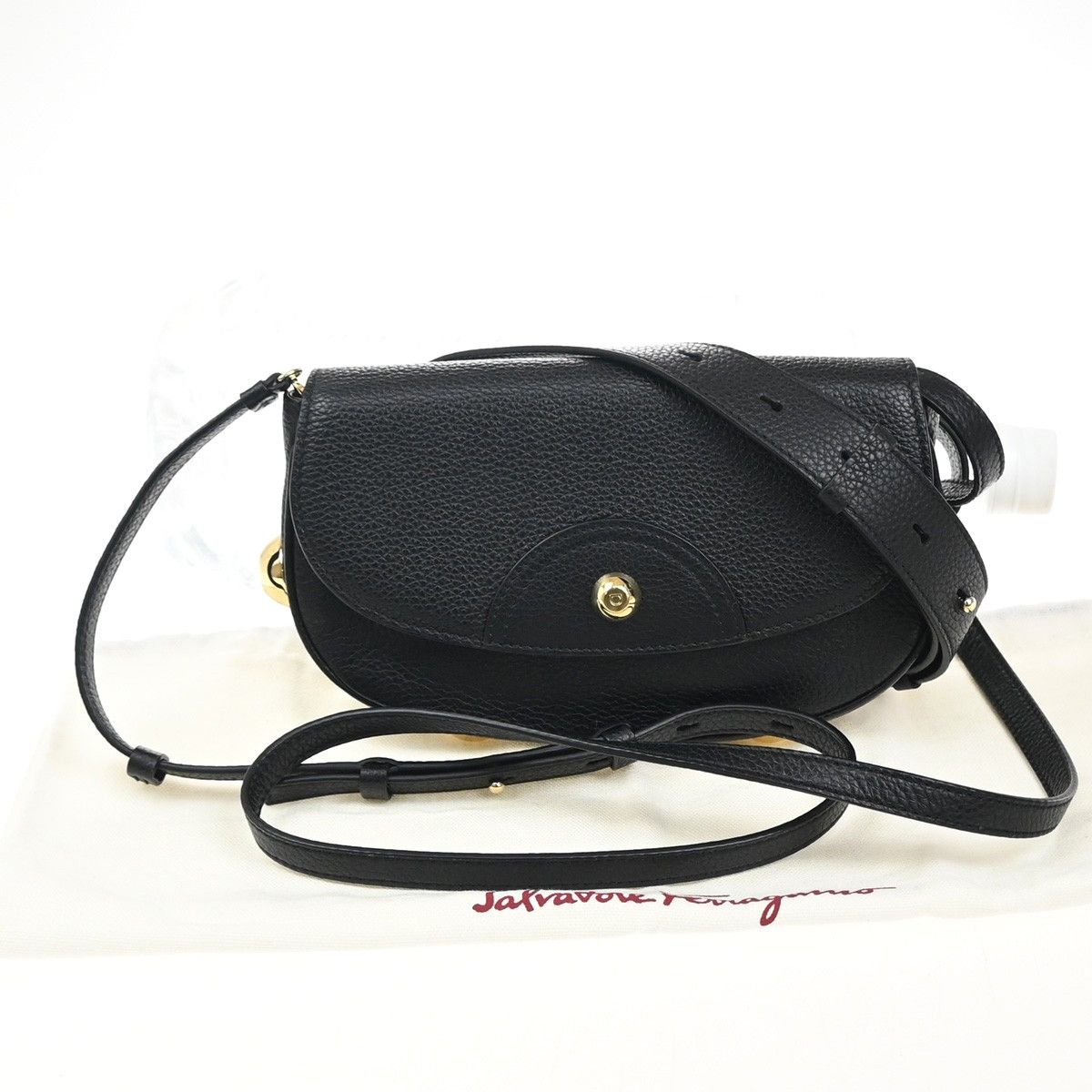 Salvatore Ferragamo Salvatore Ferragamo Vintage Shoulder Bag Leather Size ONE SIZE - 1 Thumbnail