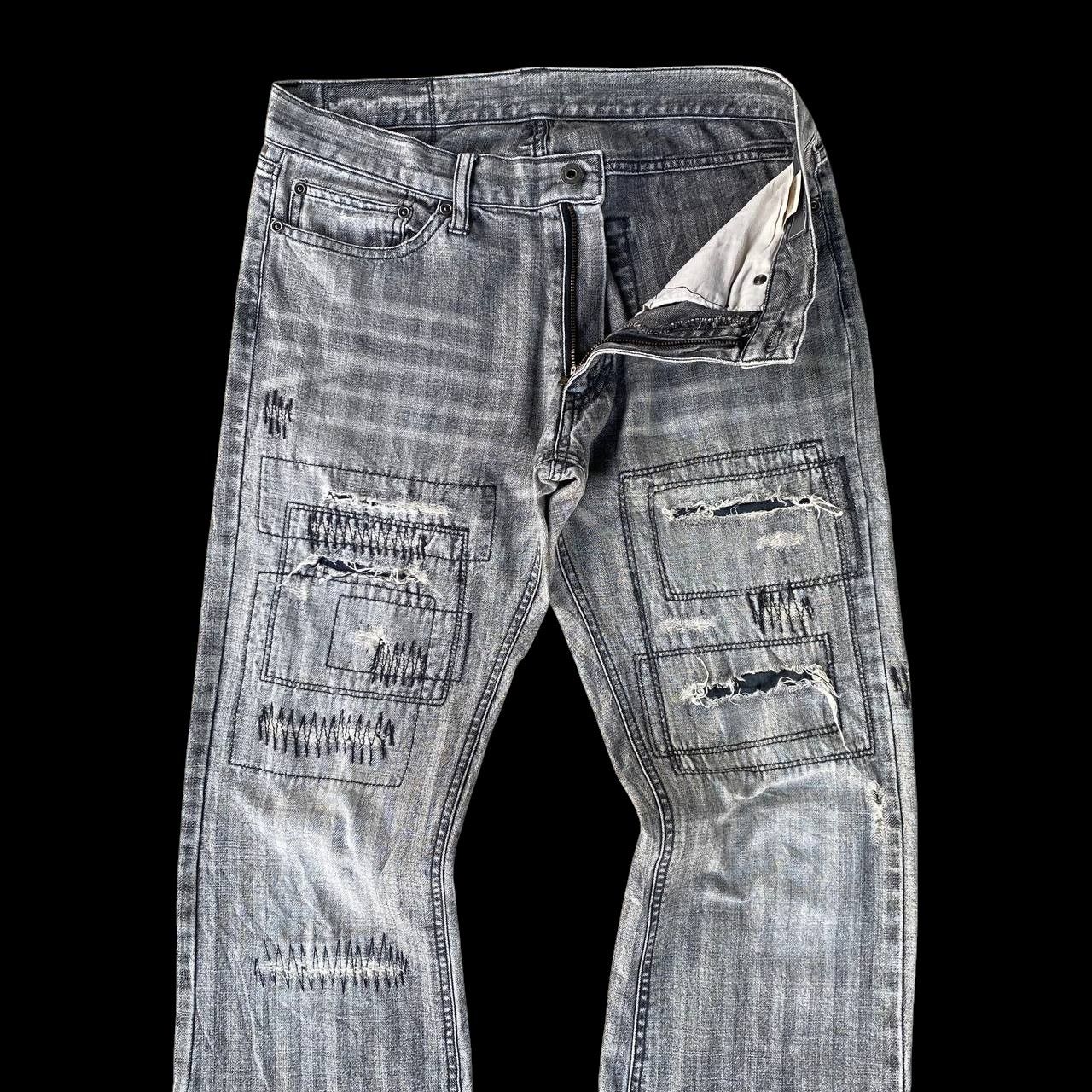 Tornado Mart Japan Archival Difference Rupert Flare Distressed ReleaseHem Size US 29 - 9 Thumbnail