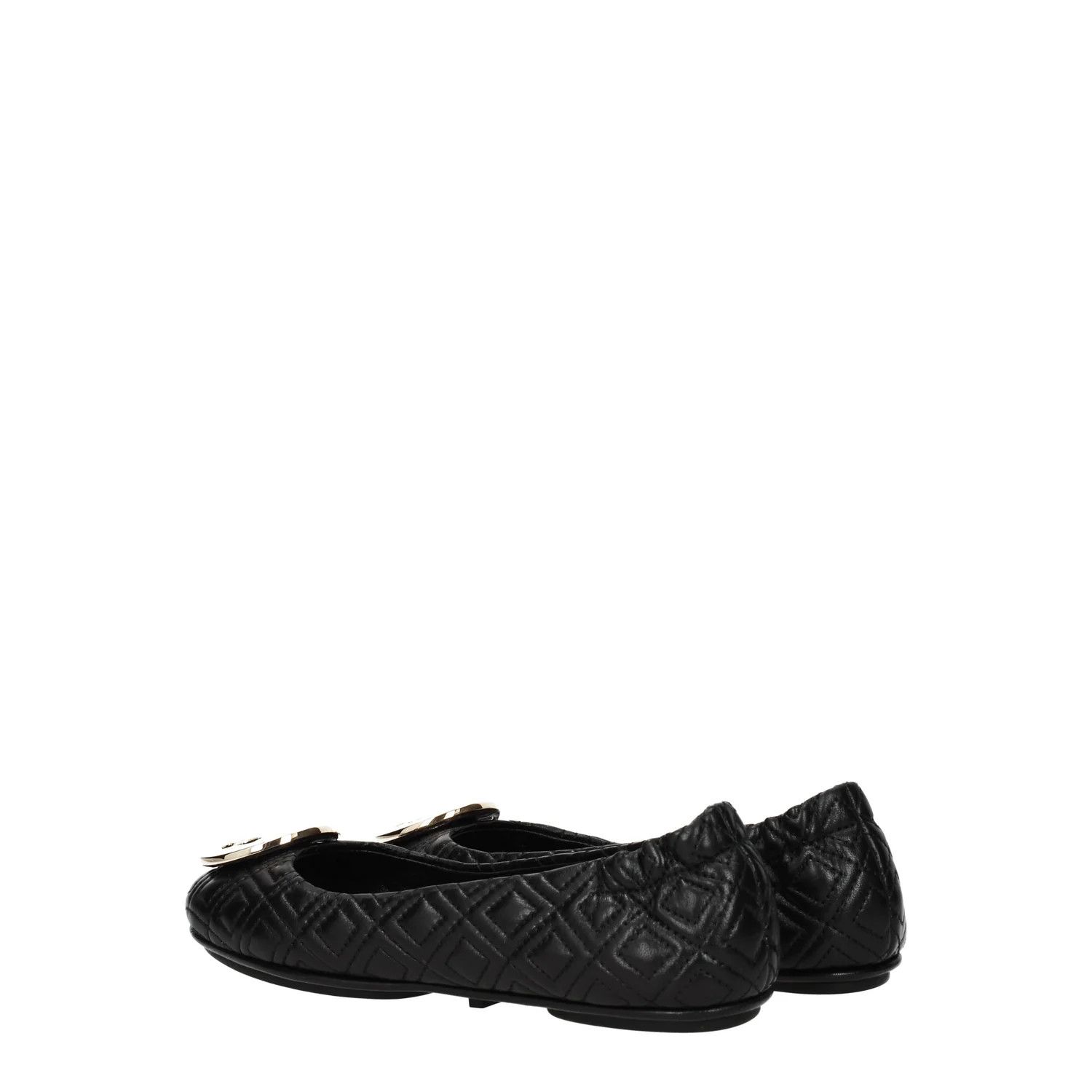 Tory Burch ob1o1e1124 Leather Ballet Flats in Black Size US 6 / IT 36 - 4 Thumbnail