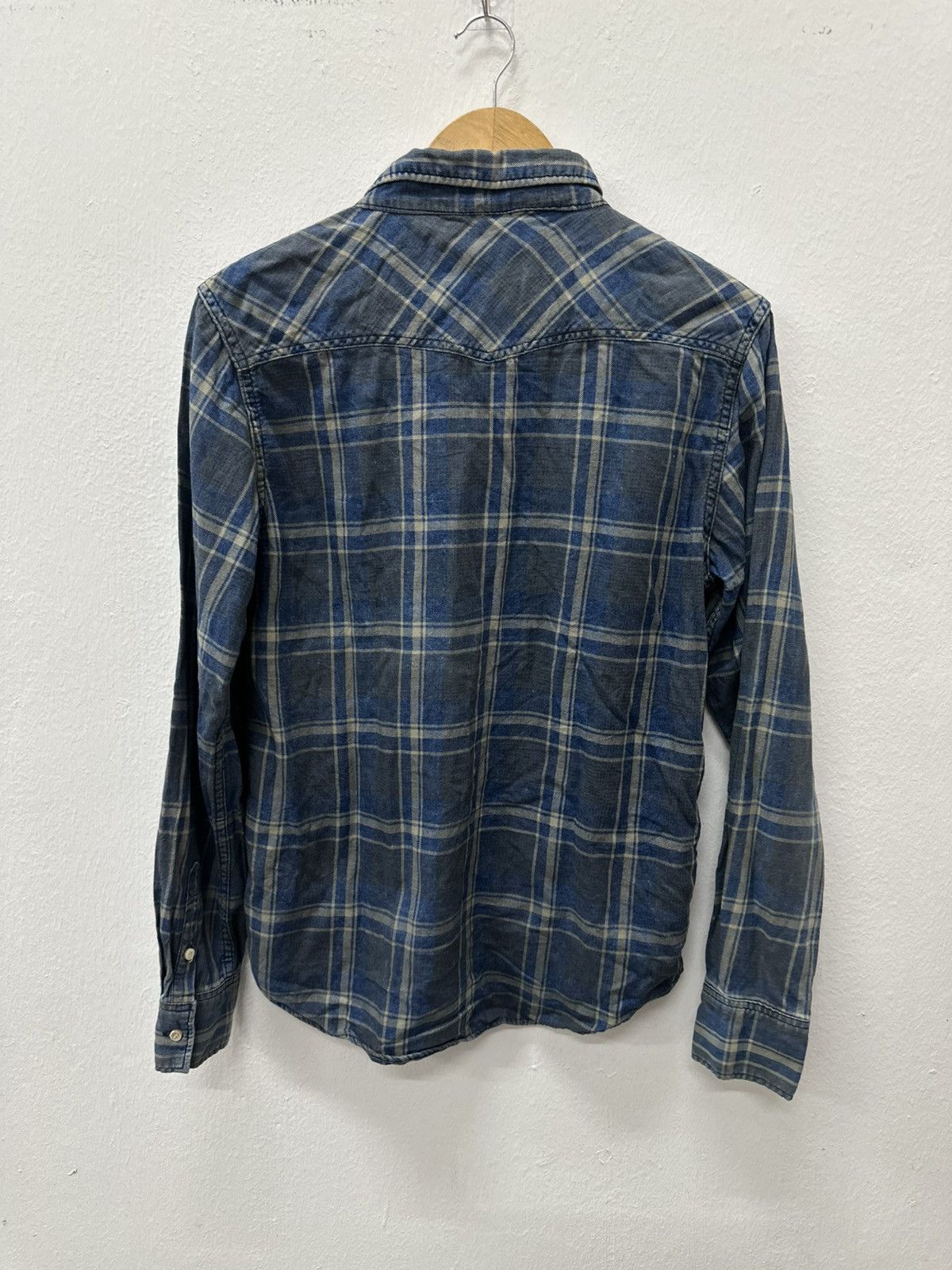Remi Relief Remi Relief Japan Small Hidden Pocket Flannel Shirt Size US M / EU 48-50 / 2 - 3 Thumbnail