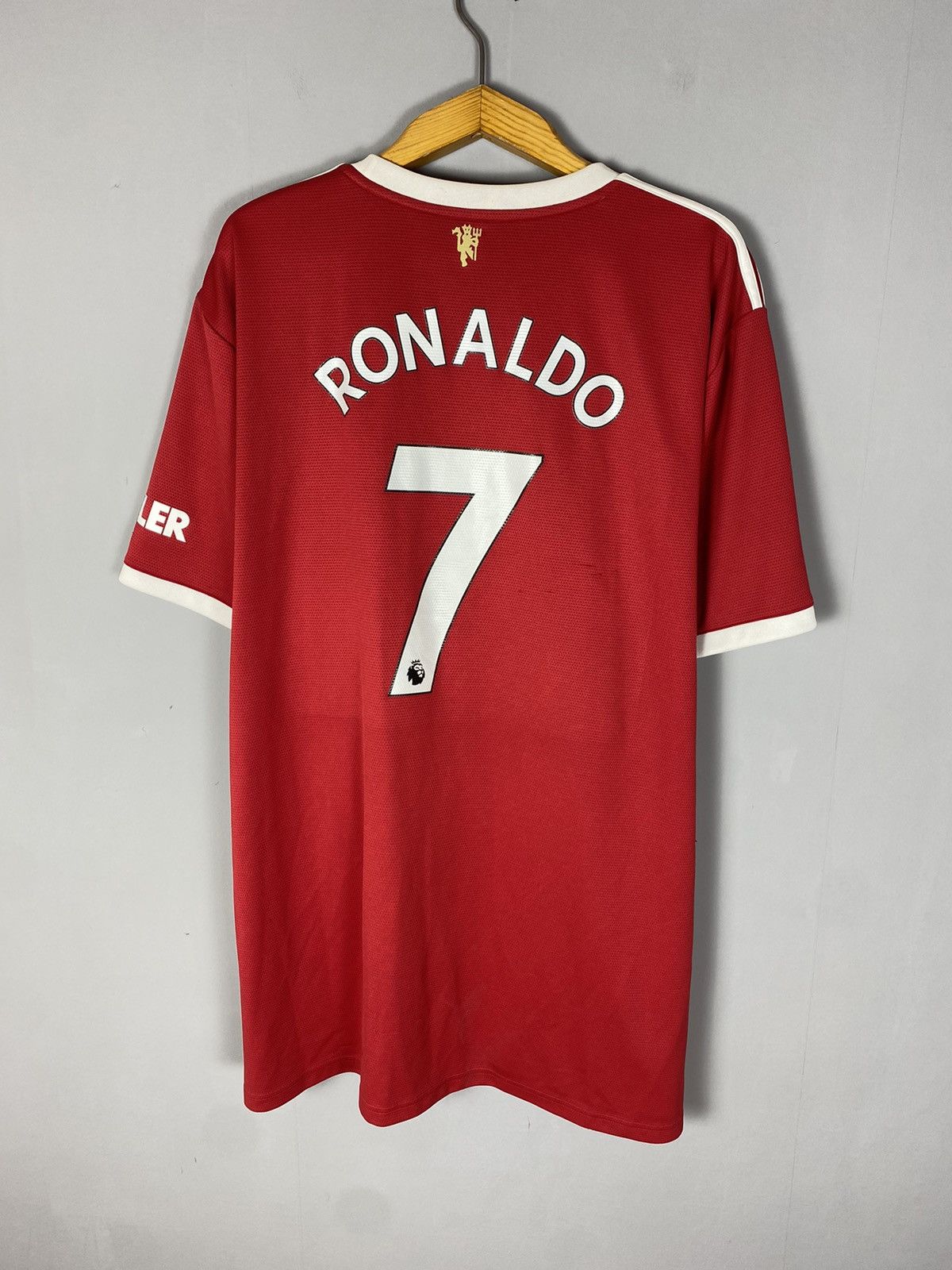 Vintage 2021-2022 Manchester United - Ronaldo #7 adidas shirt jersey Size US XXL / EU 58 / 5 - 1 Thumbnail