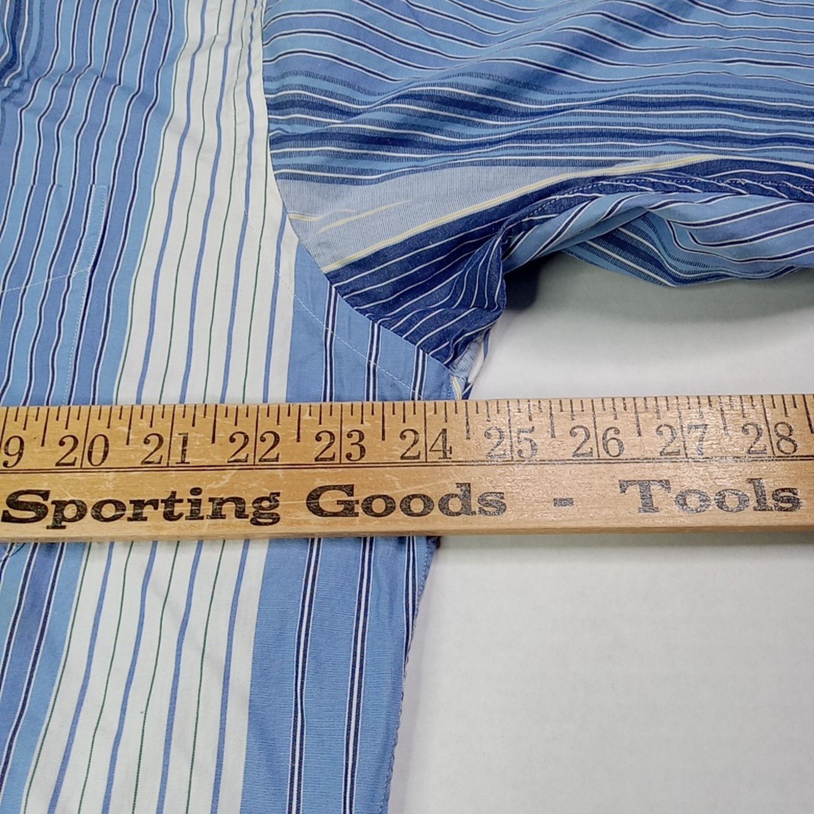 Ralph Lauren Polo Ralph Lauren Blaire Bold Striped LS Shirt Size M Blue Size US M / EU 48-50 / 2 - 5 Thumbnail