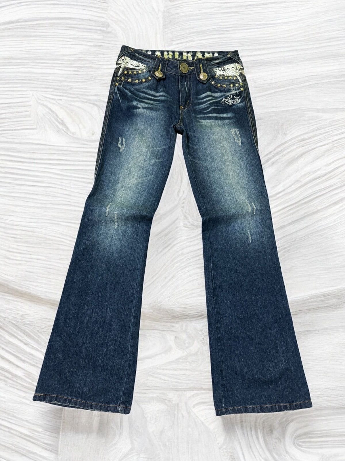 Karl Kani Flared KARL KANI Studded with Lace Detailing Size US 29 - 2 Thumbnail