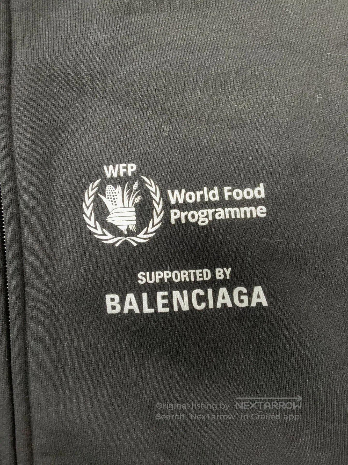 Balenciaga Balenciaga Faded Fleece Zip Hooded Sweatshirt. Size US S / EU 44-46 / 1 - 3 Thumbnail