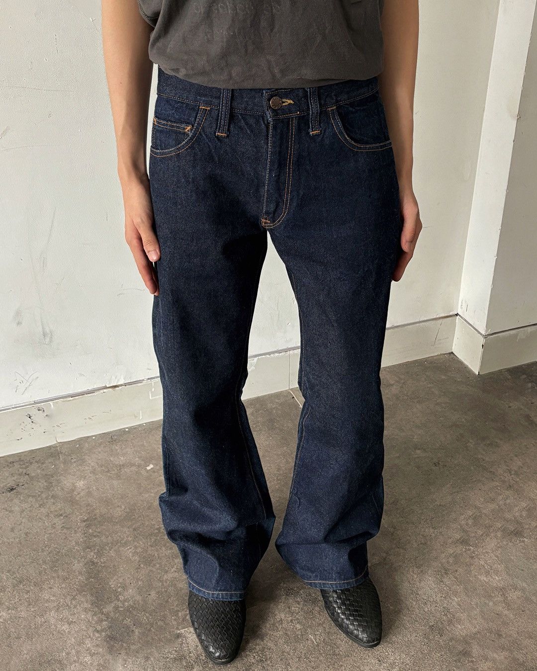 Vintage vintage san jego bell bottom jeans Size US 31 - 1 Thumbnail