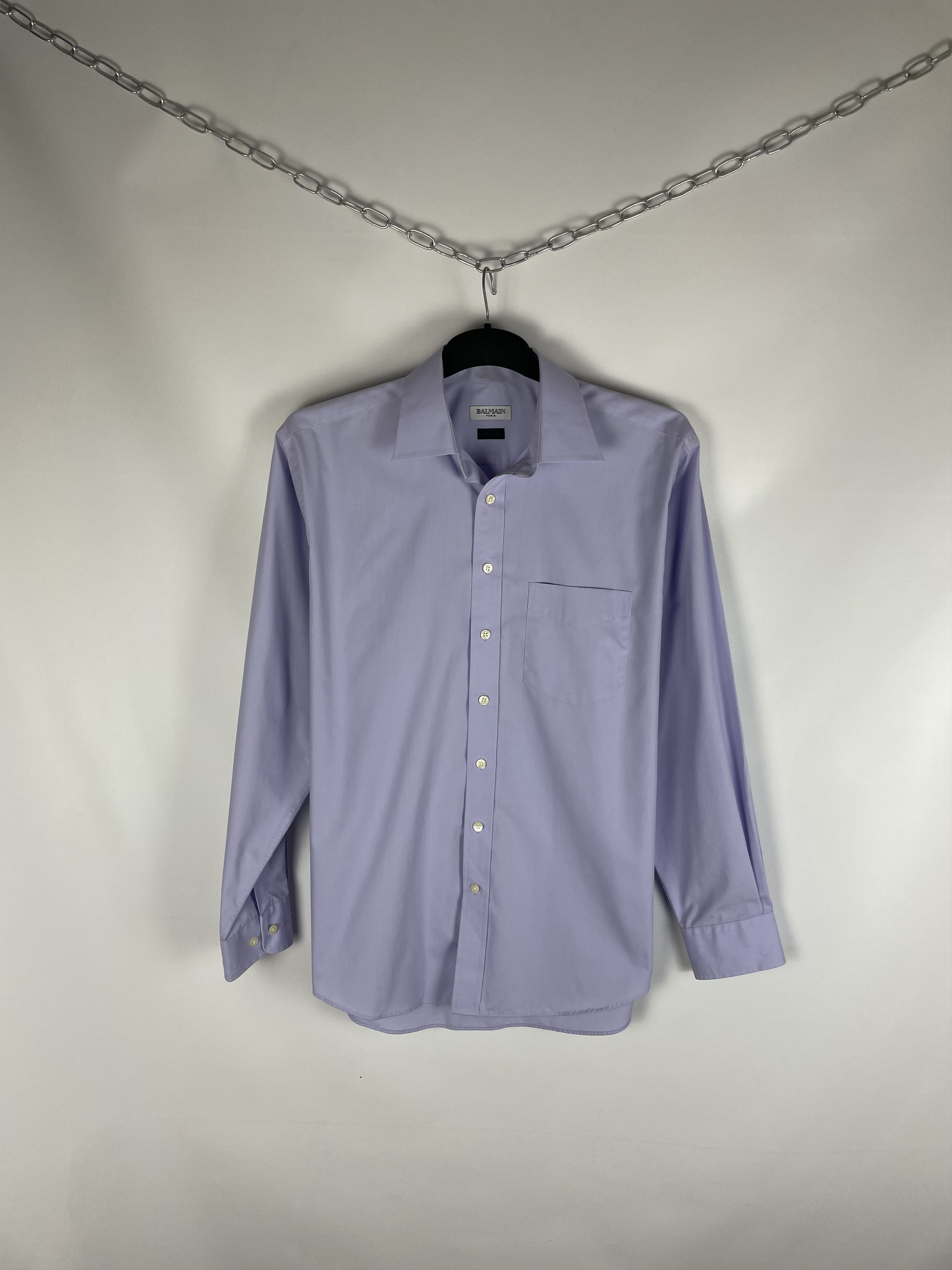 Balmain Vintage Balmain Shirt Size US L / EU 52-54 / 3 - 1 Thumbnail