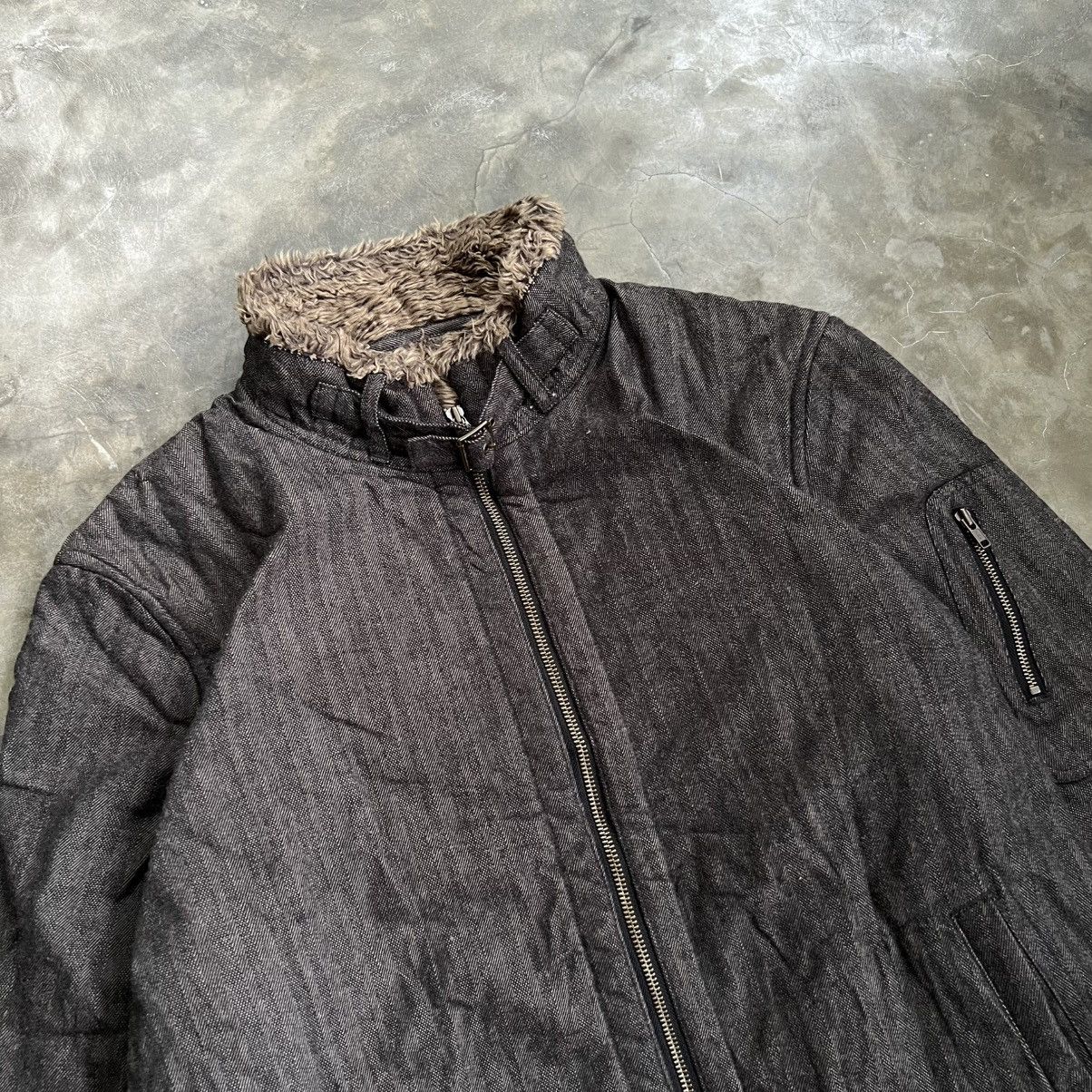 14th Addiction 2000s Comme Ca Ism 14th Style Trim Fur Zipper Jacket Size US L / EU 52-54 / 3 - 3 Thumbnail