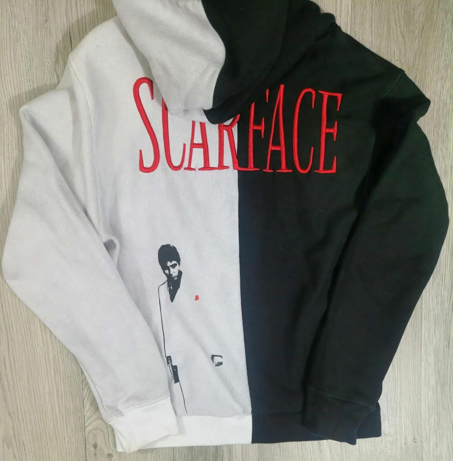Surface To Air Scarface Shoe Palace Split Hoodie Tony Montana Graphic XL#5 Size US XL / EU 56 / 4 - 1 Thumbnail
