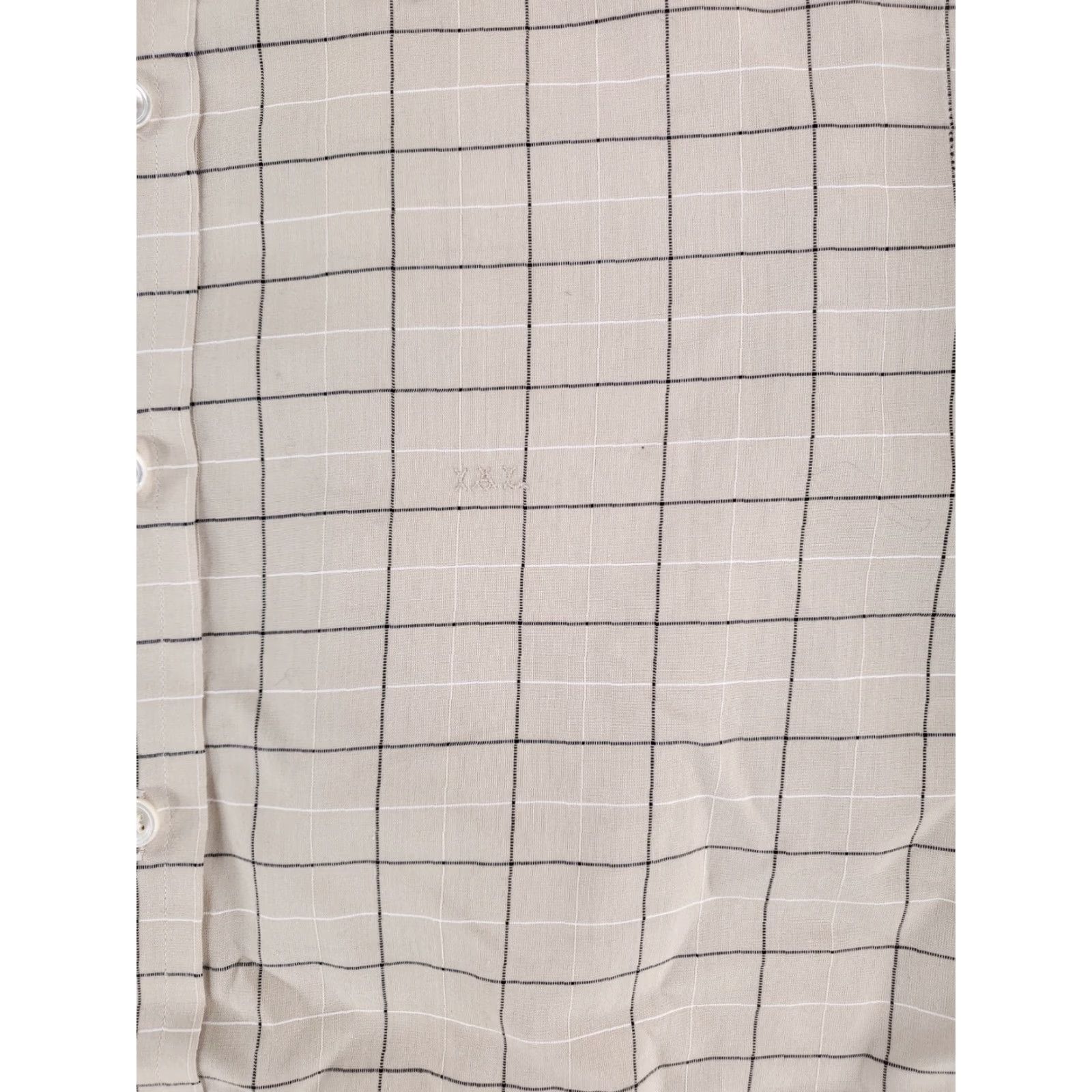 Turnbull & Asser Turnbull & Asser Button Up Dress Shirt Check Plaid Mens 15.5-33 Multicolor Long Sleeve Monogram Size 42R - 3 Thumbnail