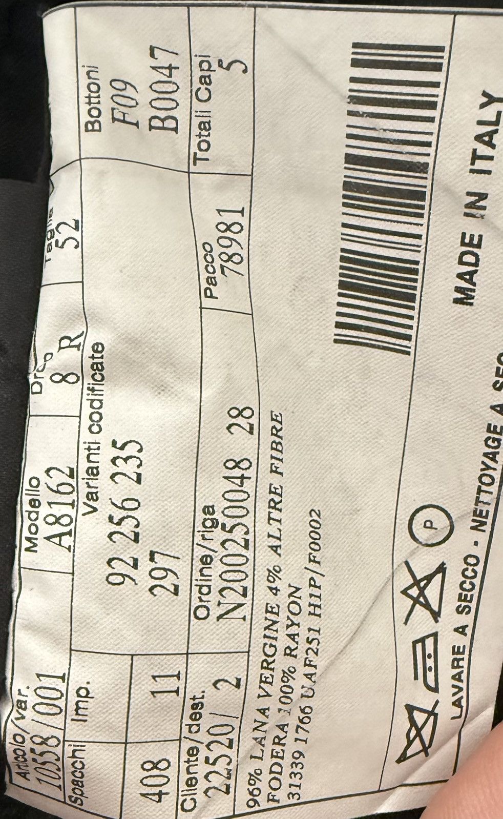Prada vintage prada tuxedo jacket Size 52R - 5 Thumbnail