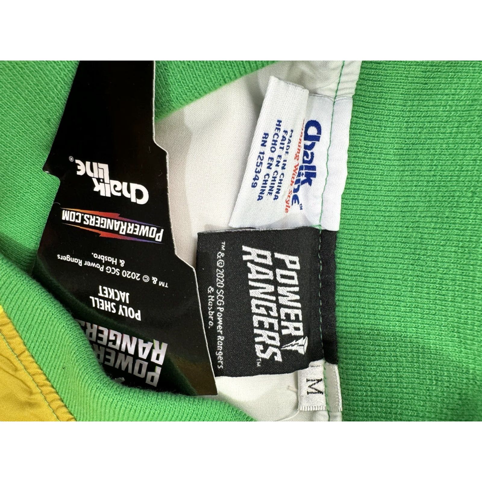 Chalk Line POWER RANGERS CHALK LINE - NEW w TAG - GREEN RANGER Jacket M Mens Green Chalk Line Power Rangers Shirt Style Size US M / EU 48-50 / 2 - 7 Thumbnail