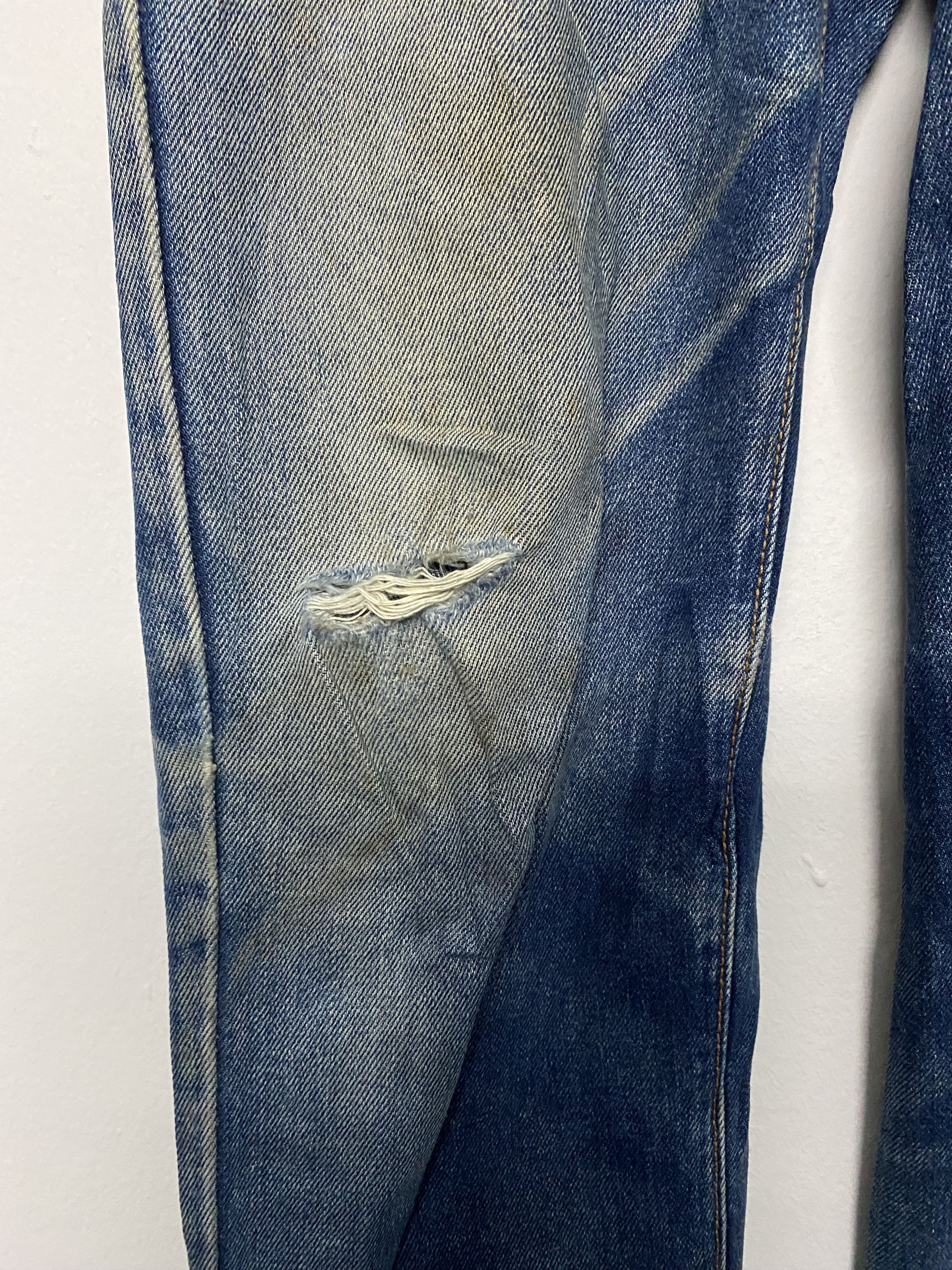 Big John 90s BIG JOHN EXTRA Japan Denim Distressed Worn Faded Jeans Size US 29 - 8 Thumbnail
