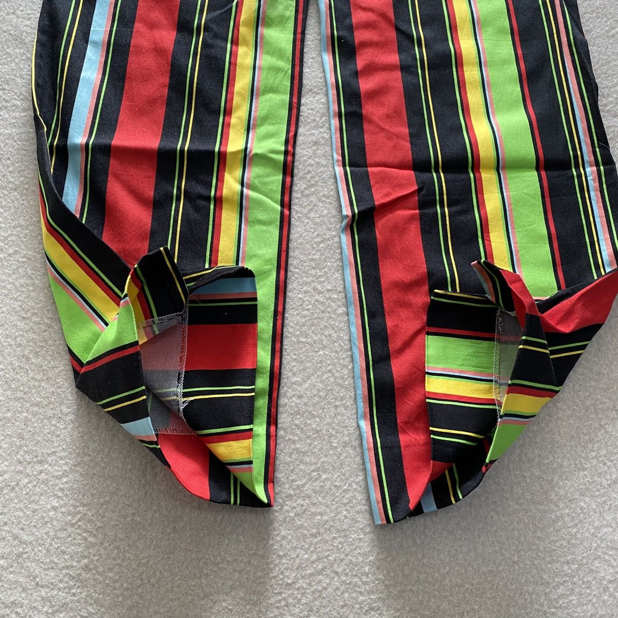 If Six Was Nine × Japanese Brand Loud Mouth Baggy Stripes Pants w33 Size US 33 - 7 Thumbnail