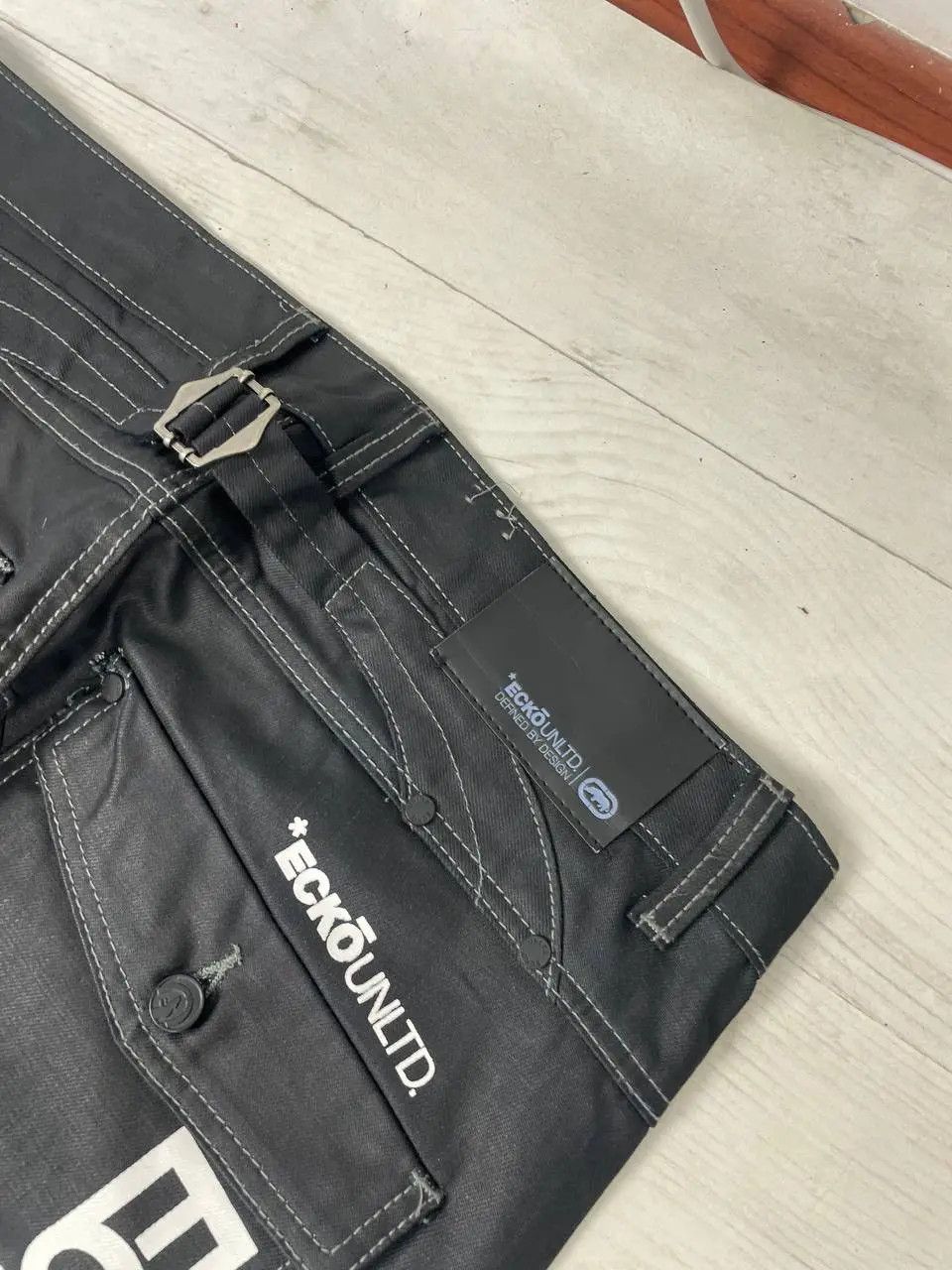 Ecko Unltd. Vintage Ecko Unltd. Jeans Denim Baggy Y2K 00s Big Logo Size US 38 / EU 54 - 13 Thumbnail