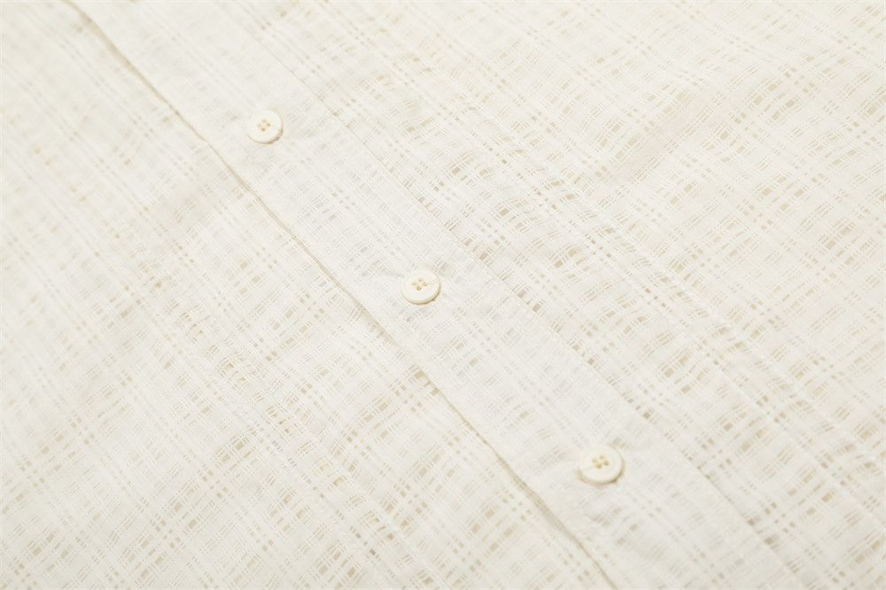 Japanese Brand × Vintage Men's trendy American style semi-transparent light shirt Size US M / EU 48-50 / 2 - 3 Thumbnail