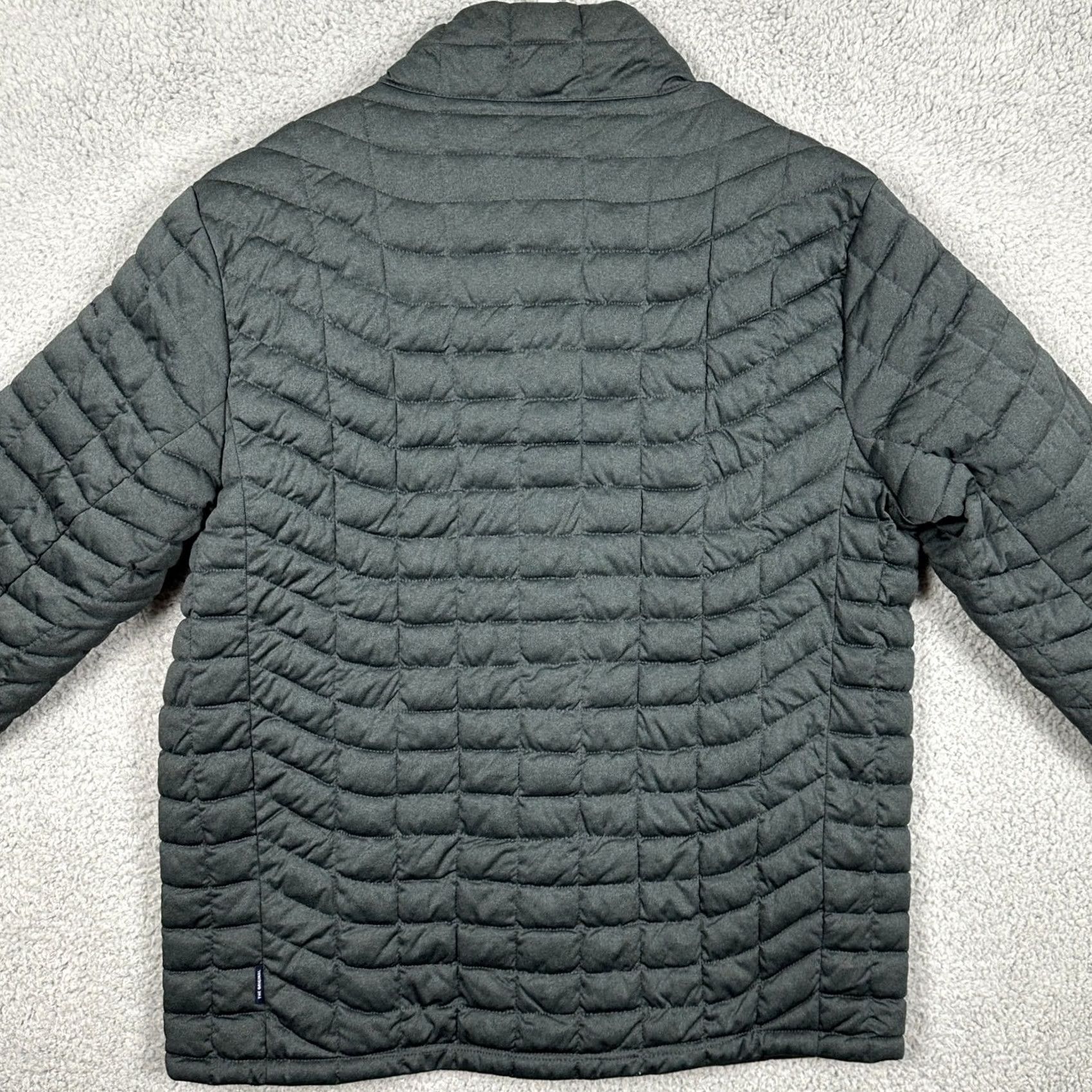 Ben Sherman Ben Sherman Quilted Puffer Jacket Mens Large Gray Full Zip Lightweight Pockets Size US L / EU 52-54 / 3 - 2 Thumbnail