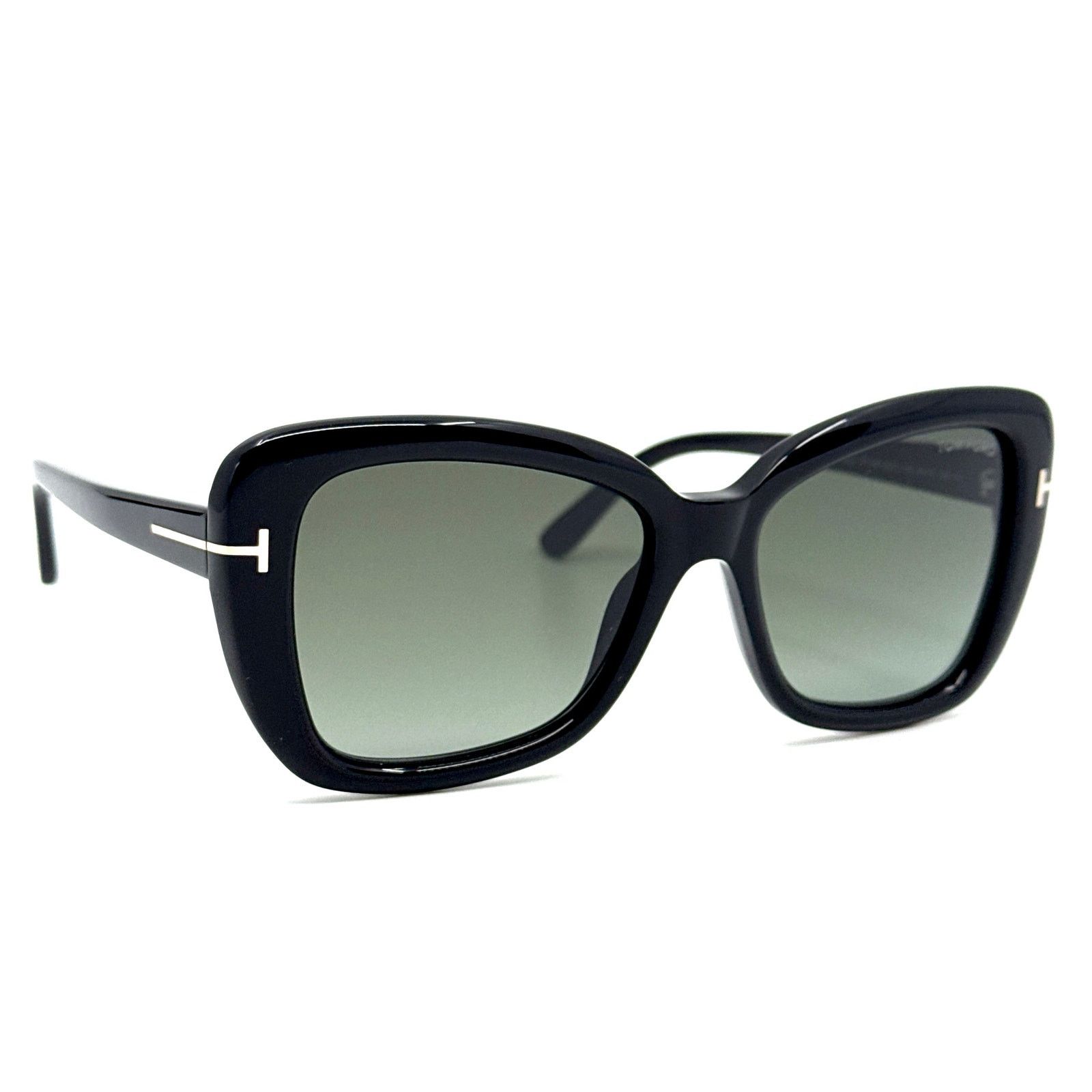 Tom Ford New, TOM FORD Maeve Sunglasses TF1008 01B Authentic Size ONE SIZE - 1 Thumbnail