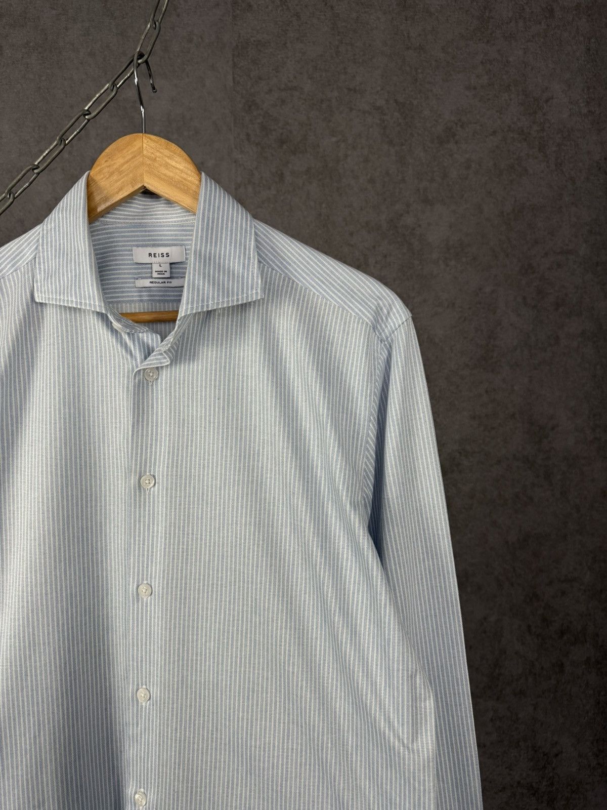 Reiss Reiss designer striped shirt Size US L / EU 52-54 / 3 - 2 Thumbnail