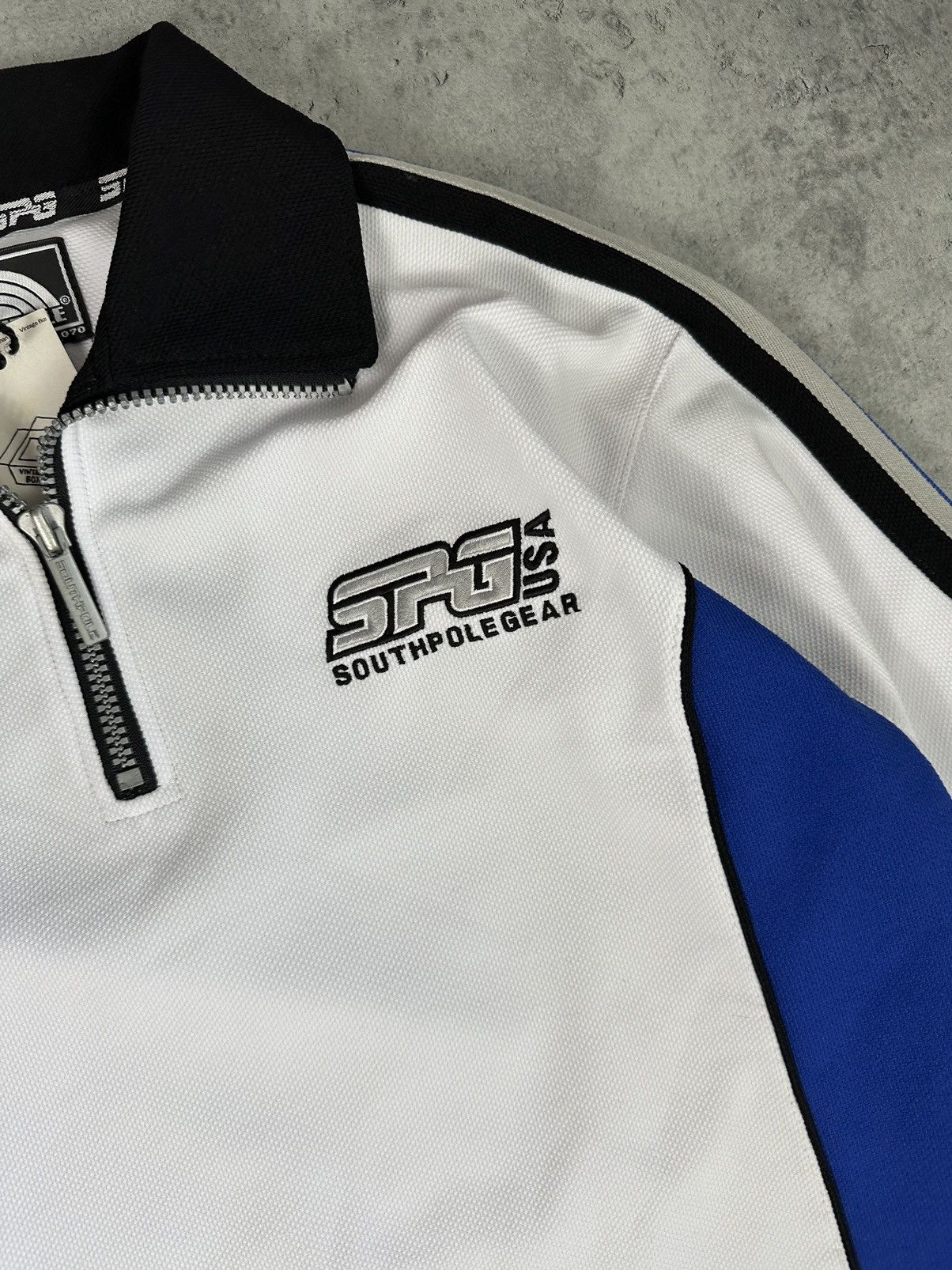 Southpole × Vintage Southpole 1/4 Zip Sweatshirt Street Swag Size US L / EU 52-54 / 3 - 3 Thumbnail