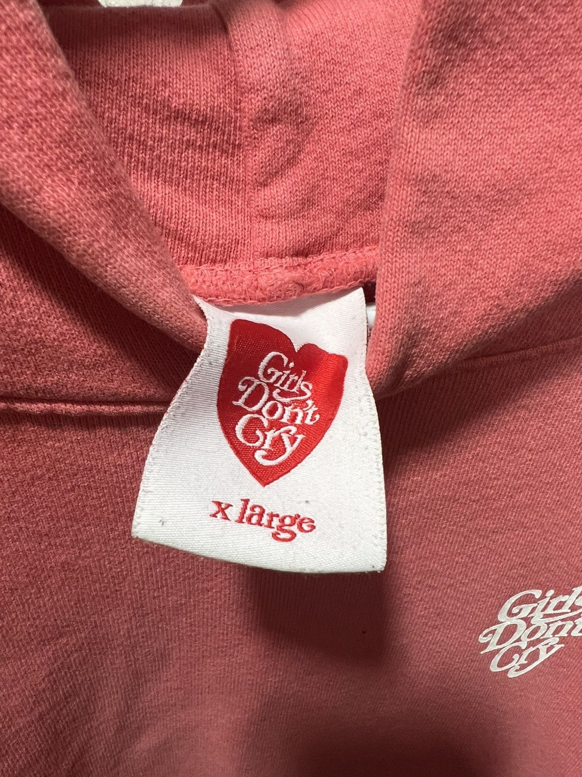 Girls Don't Cry Girls Don’t Cry FW19 Pink Hoodie Size US XL / EU 56 / 4 - 3 Thumbnail
