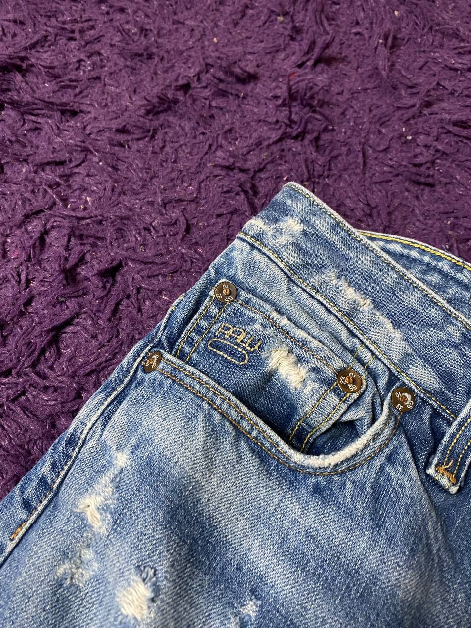 G-Star G-Star Raw distressed Jeans 3301 Y2K logo vintage streetwear Size US 32 / EU 48 - 10 Thumbnail