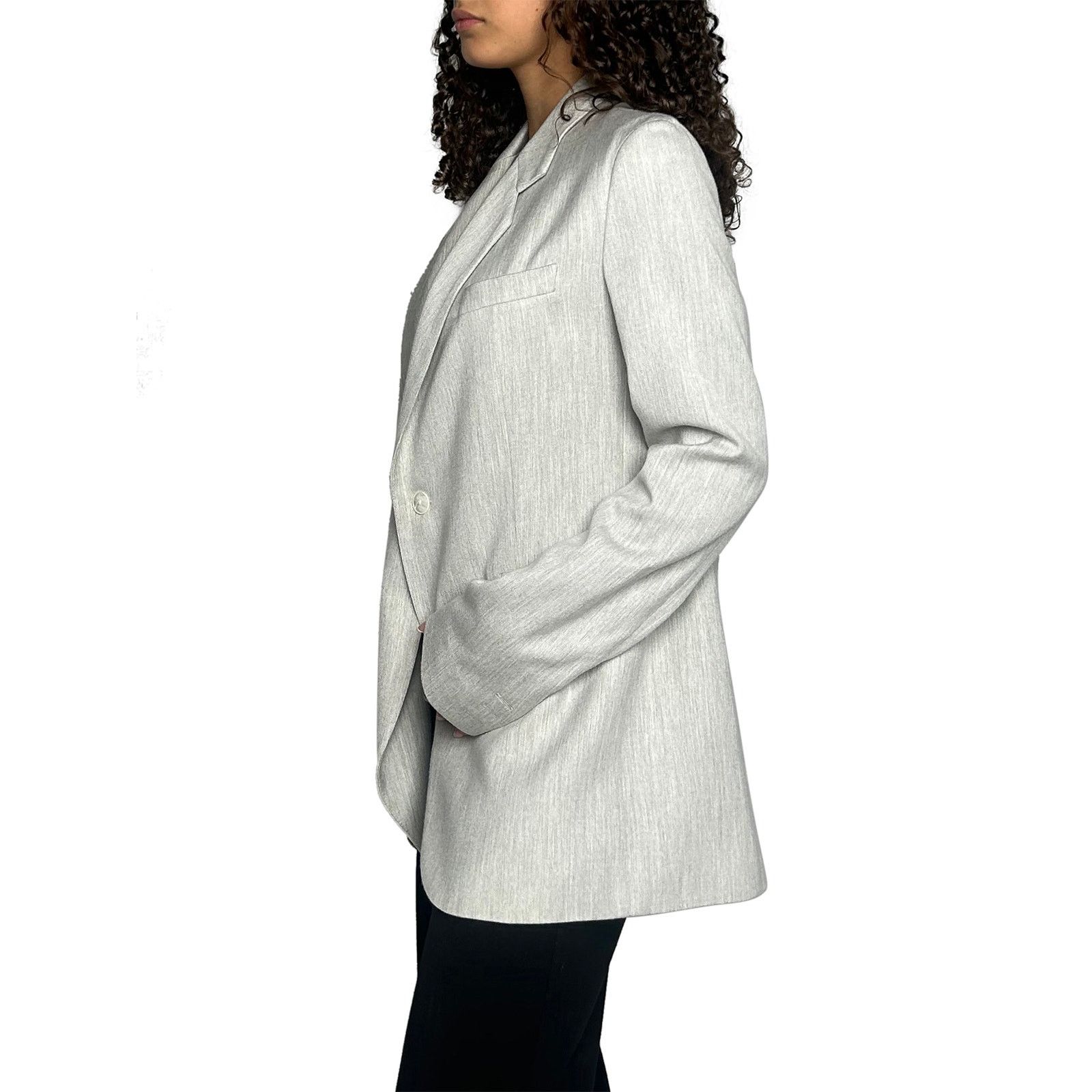 Bassike Grey Blazer Size XS / US 0-2 / IT 36-38 - 6 Thumbnail
