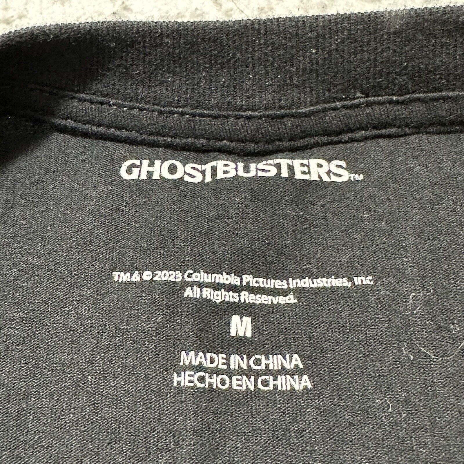 Other Ghostbusters Don't Cross The Streams Medium Black T Shirt Size US M / EU 48-50 / 2 - 3 Thumbnail