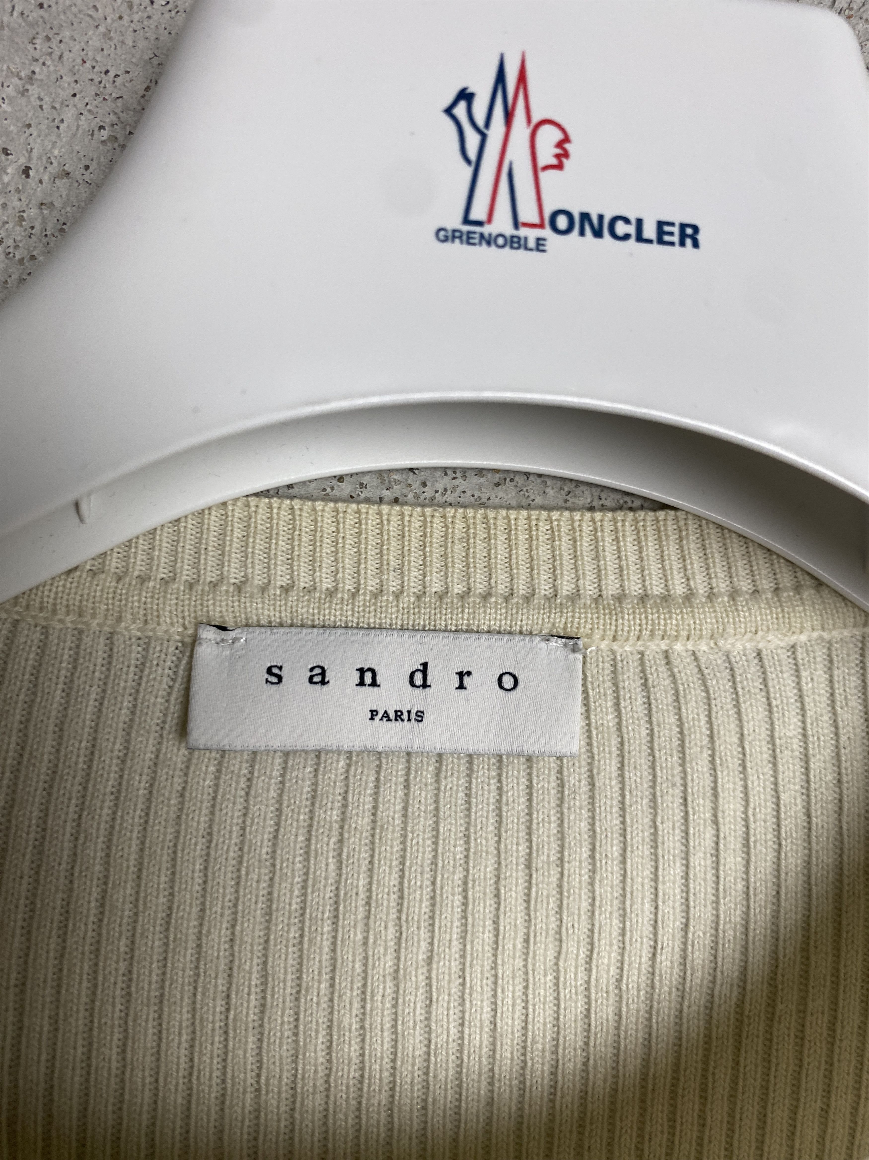 Sandro Sandro ribbed sweater light knitwear Size M / US 6-8 / IT 42-44 - 3 Thumbnail