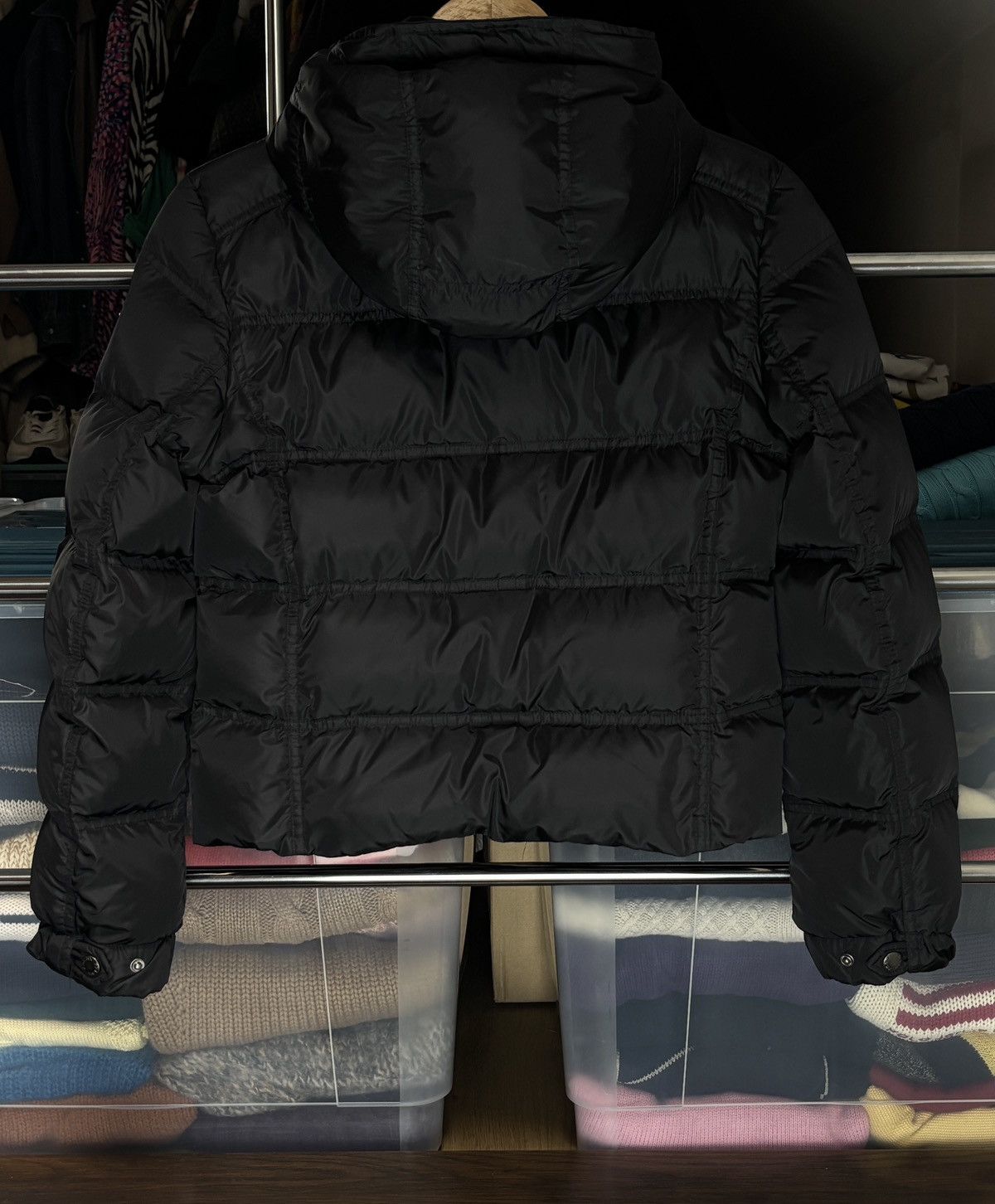 Prada Prada Black Down Puffer Jacket Size XS / US 0-2 / IT 36-38 - 5 Thumbnail