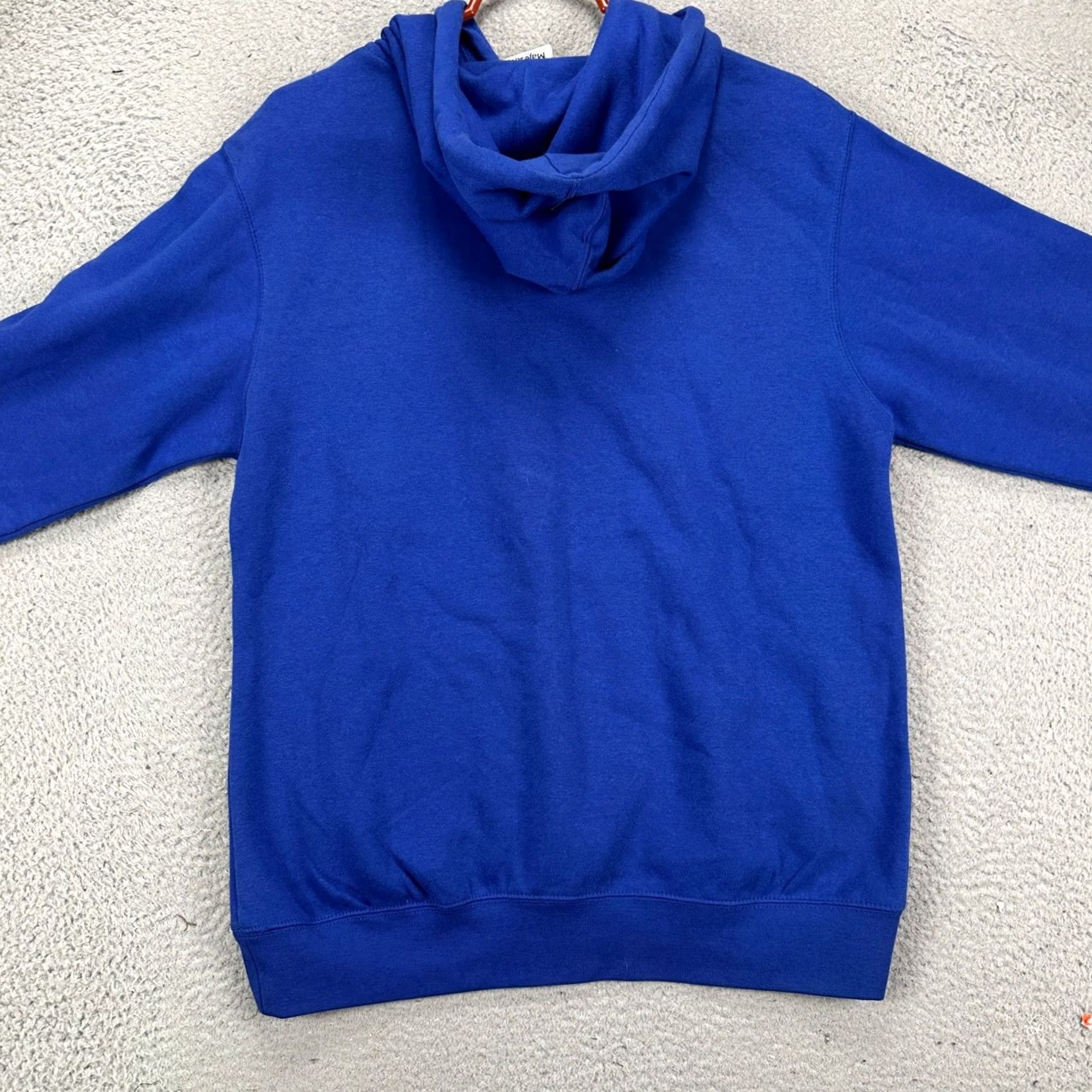 Vintage New York Giants Sweatshirt Hoodie Mens Medium Blue Drawstring Football Majestic Size US M / EU 48-50 / 2 - 2 Thumbnail