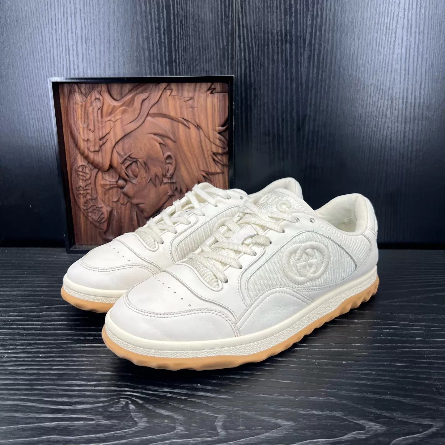 Gucci Gucci Mac80 Cream 40.5/6.5 New Original Box Size US 7.5 / EU 40-41 - 1 Thumbnail