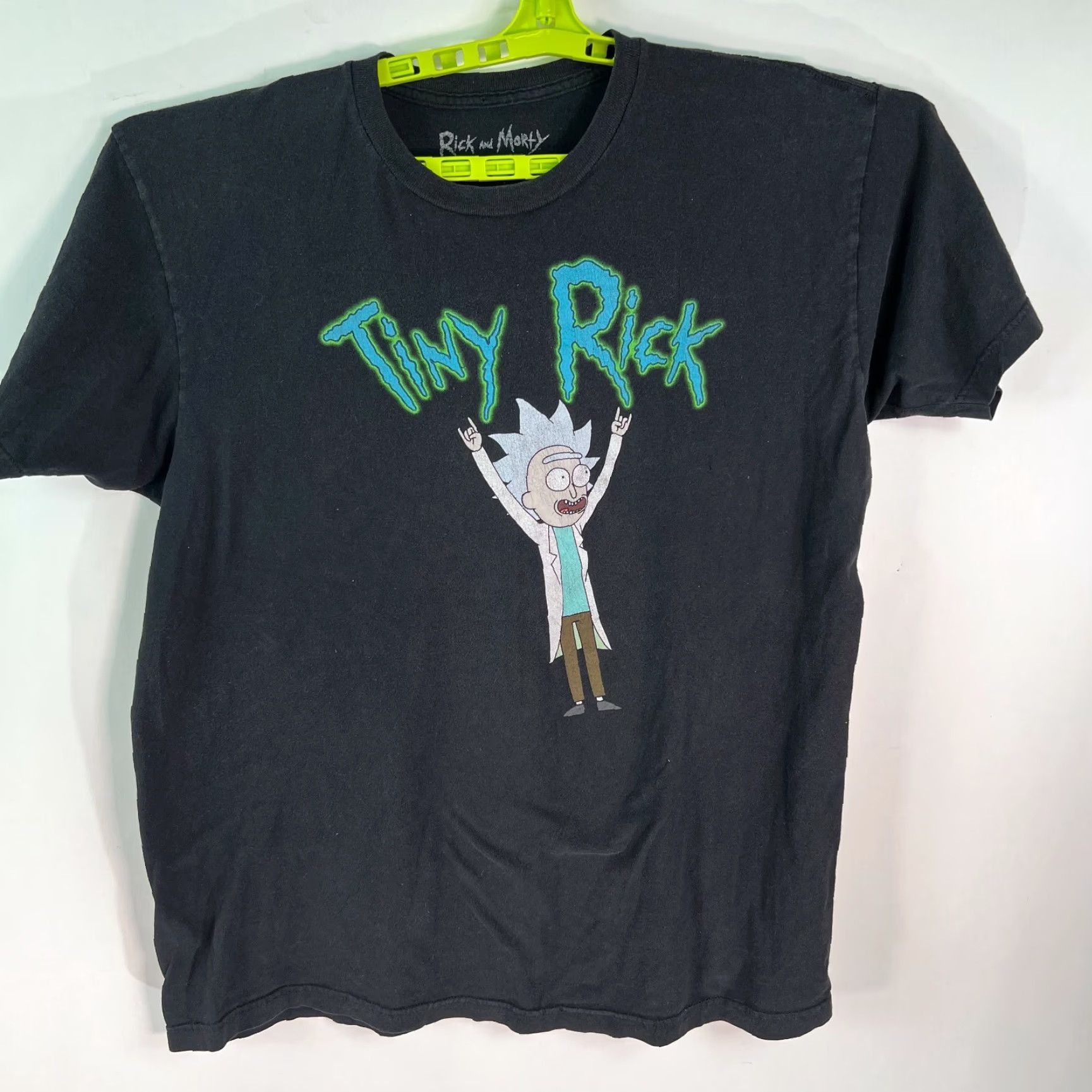 Ripple Junction Rick And Morty Tiny Rick Black Graphic T-Shirt XL Mens Size US XL / EU 56 / 4 - 2 Thumbnail