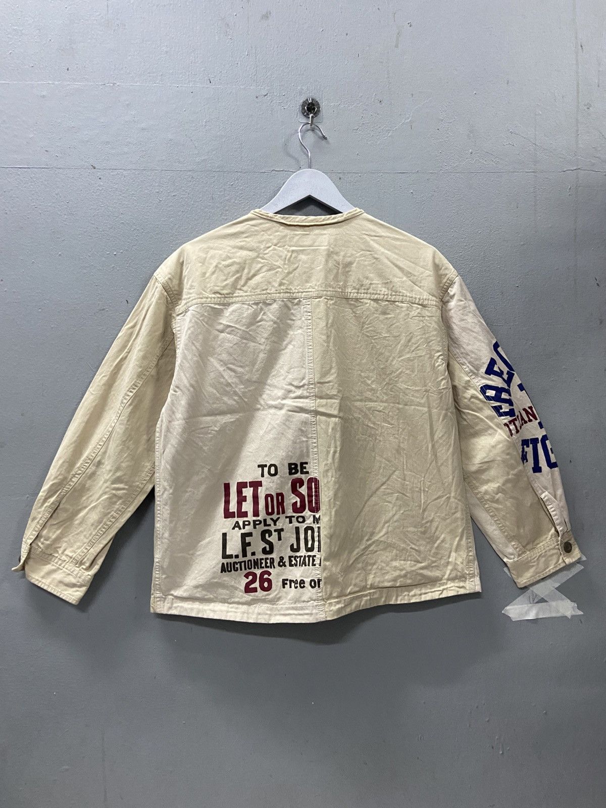 Japanese Brand CUBE SUGAR WORKWEAR PATCHWORK WORK JACKET Size US M / EU 48-50 / 2 - 7 Thumbnail