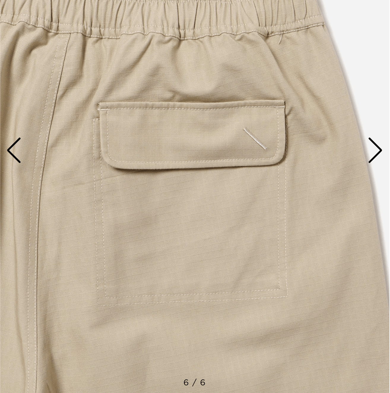 Saturdays NYC Balugo Ripstop Cargo Short Beiger Size XL Size US 34 / EU 50 - 6 Thumbnail