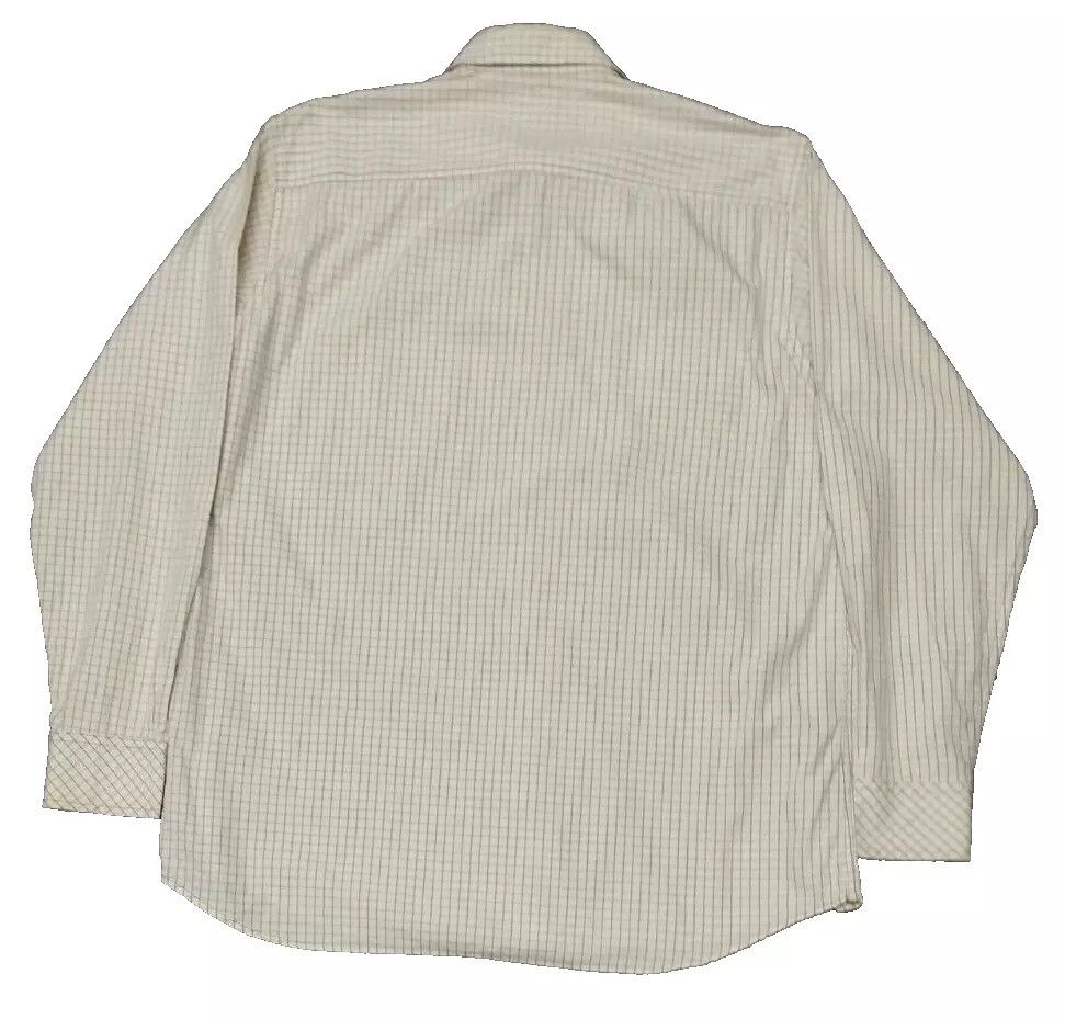 Japanese Brand × Karl Helmut KARL HELMUT Grid Check Button Down Long Sleeve Men Shirt Size US L / EU 52-54 / 3 - 5 Thumbnail