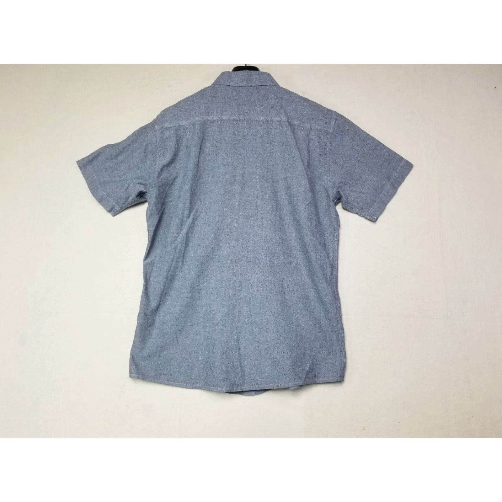 Vintage Matix Button-Up Shirt Gray Short Sleeve Cotton Men's Size Large Size US L / EU 52-54 / 3 - 2 Thumbnail