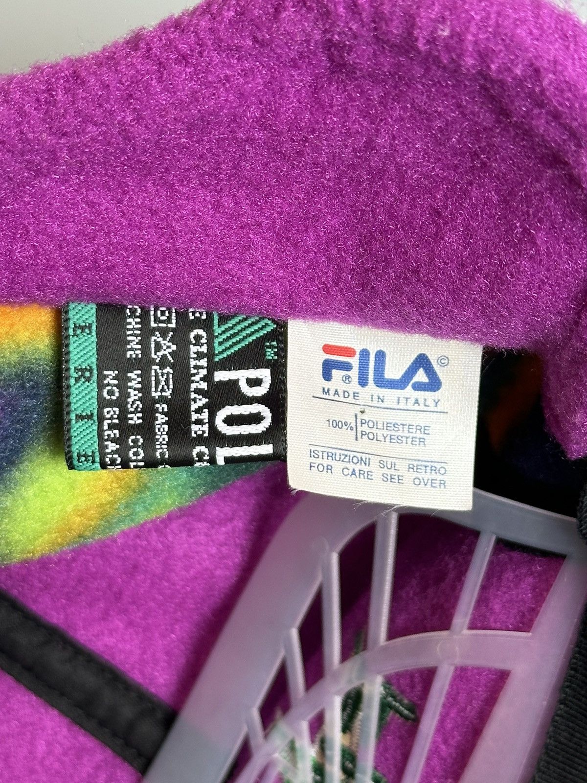 Fila Fila Team Vintage Polartec Fleece Cap Hat Size ONE SIZE - 9 Thumbnail