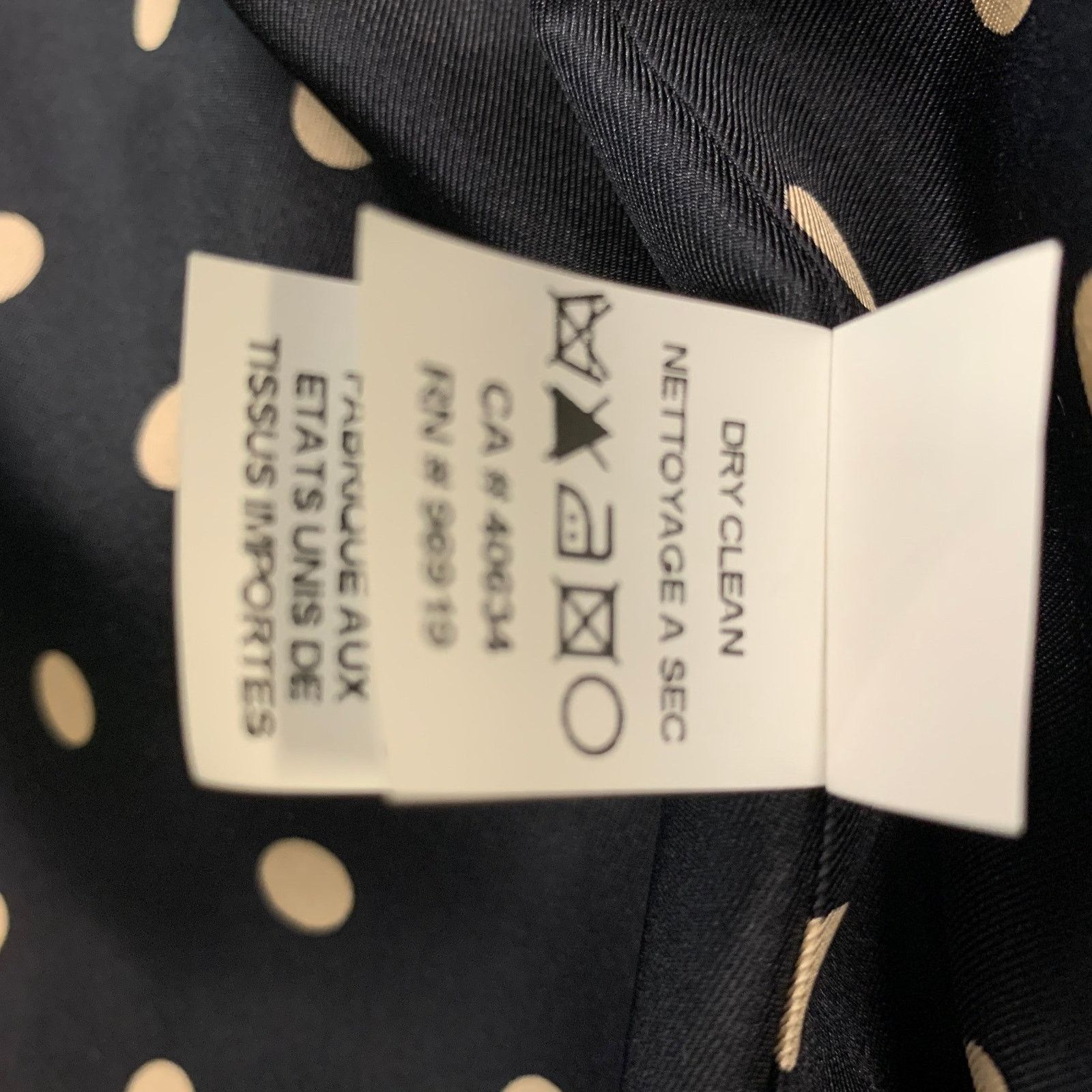 Giorgio Armani Size 4 Black White Viscose Blend Buttoned Coat Size S / US 4 / IT 40 - 7 Thumbnail