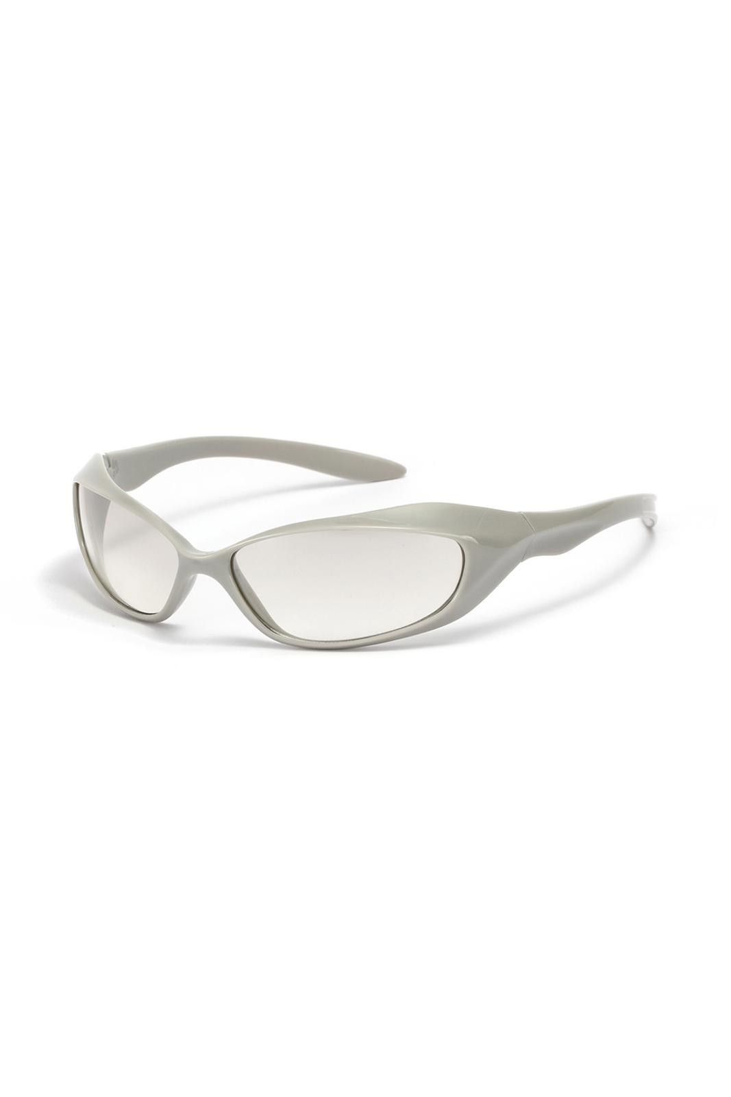Other Vintage Y2k Avant Garde Futuristic Black Sunglasses Unisex Size ONE SIZE - 5 Thumbnail