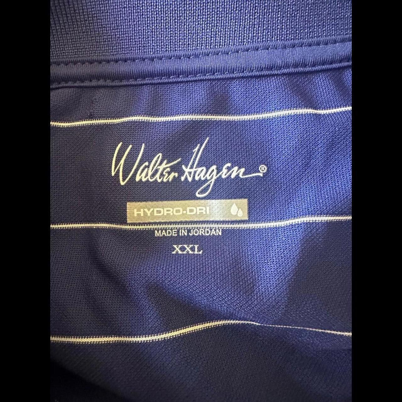 Designer Mens Used Blue White Striped Size US XXL / EU 58 / 5 - 2 Thumbnail