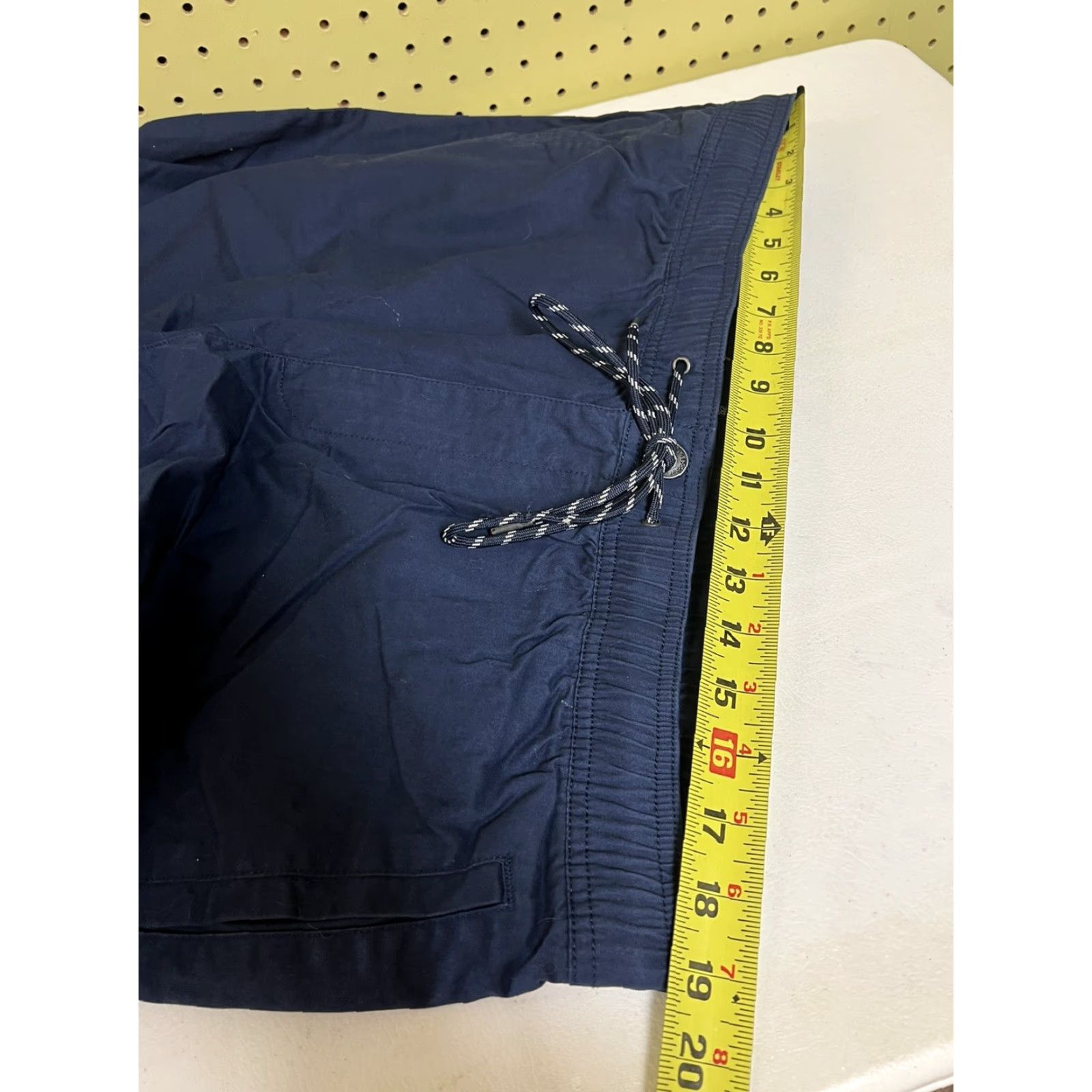 Reyn Spooner Reyn Spooner Solid Beach Twill Chino Navy Blue Drawstring Pants Men’s 2XL NEW Mens Chino Beach Adjustable Waist Lightweight Straight 32in Inseam Size US 39 - 6 Thumbnail