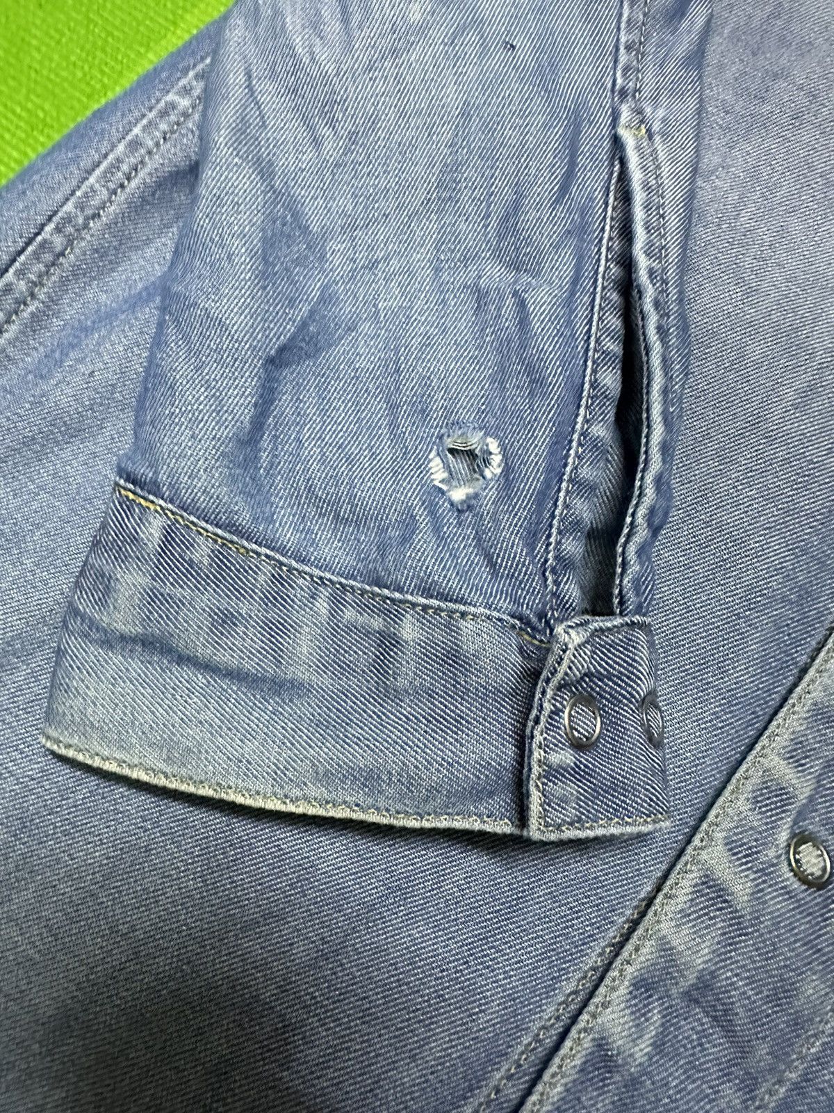 Levi's Vtg levis enginer denim shirt button down Size US M / EU 48-50 / 2 - 6 Thumbnail