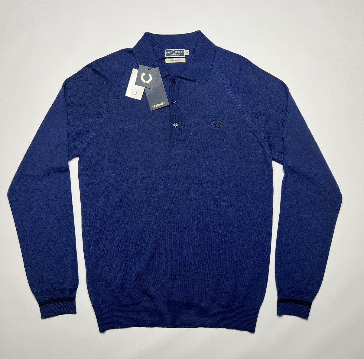 Fred Perry NWT Fred Perry Reissues Long Sleeve Polo Size US S / EU 44-46 / 1 - 2 Thumbnail