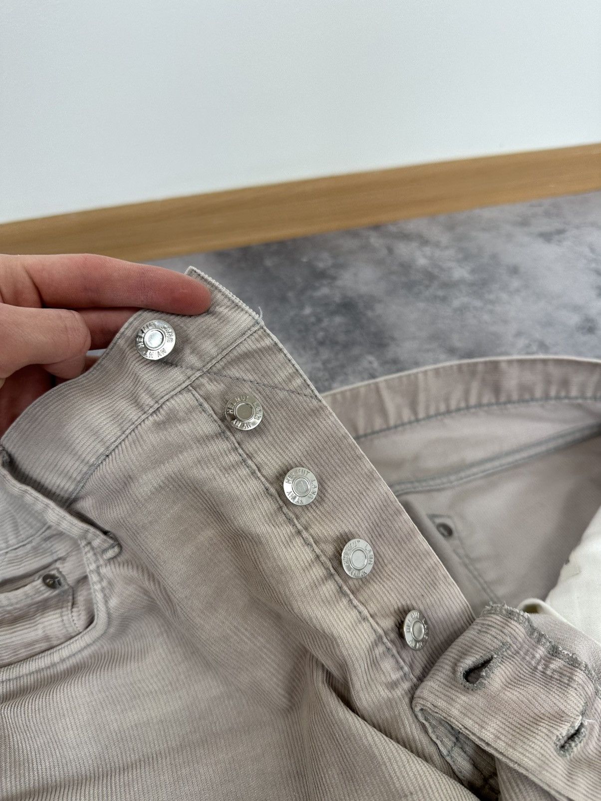Helmut Lang Vintage Helmut Lang 2000's Archival Designer Corduroy Pants Size US 36 / EU 52 - 17 Thumbnail