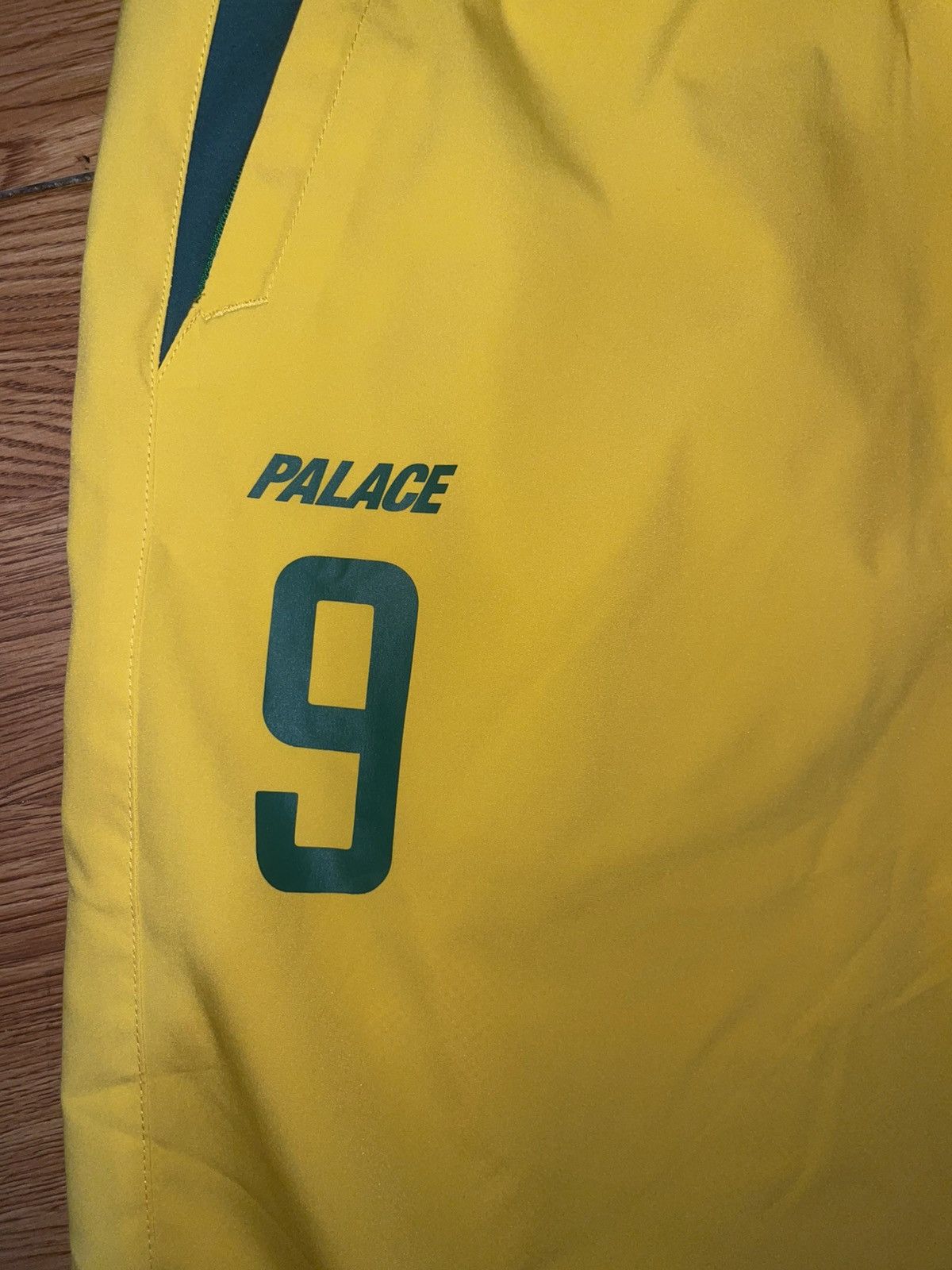 Palace Palace Pro Team 02 Shell Jogger Yellow Size Small Size US 30 / EU 46 - 2 Thumbnail